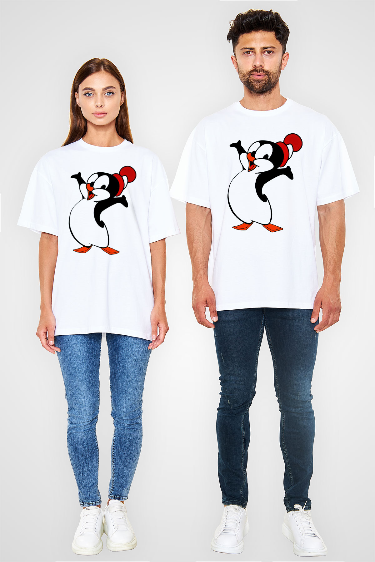 Chilly Willy Beyaz Unisex Tişört