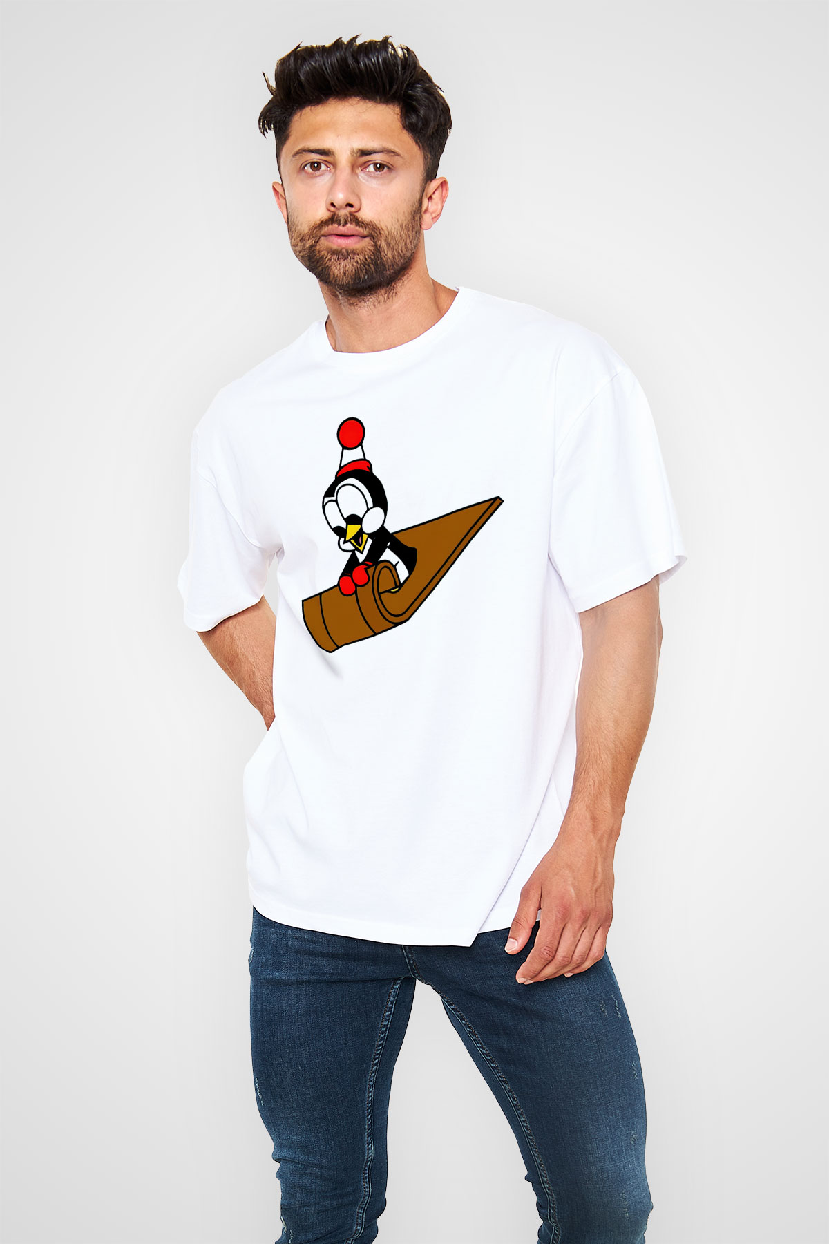 Chilly Willy Beyaz Unisex Tişört