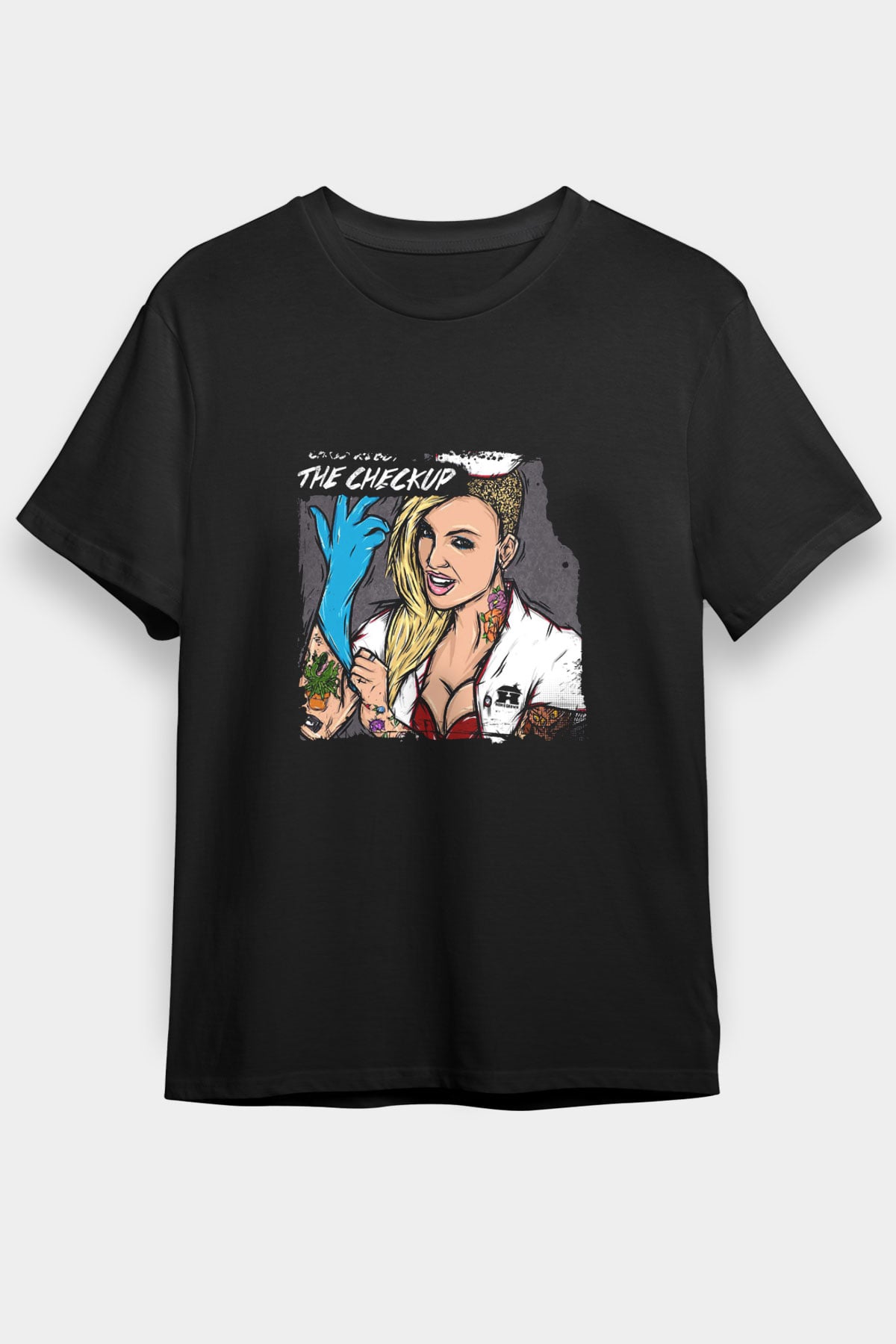Chris Webby Baskılı Unisex Siyah Tişört