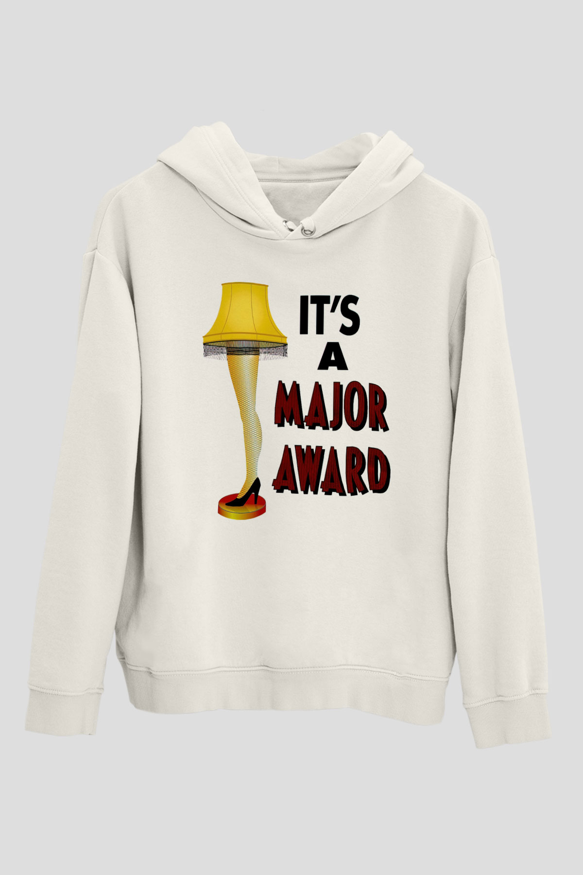 Christmas Story Beyaz Unisex Hoodie