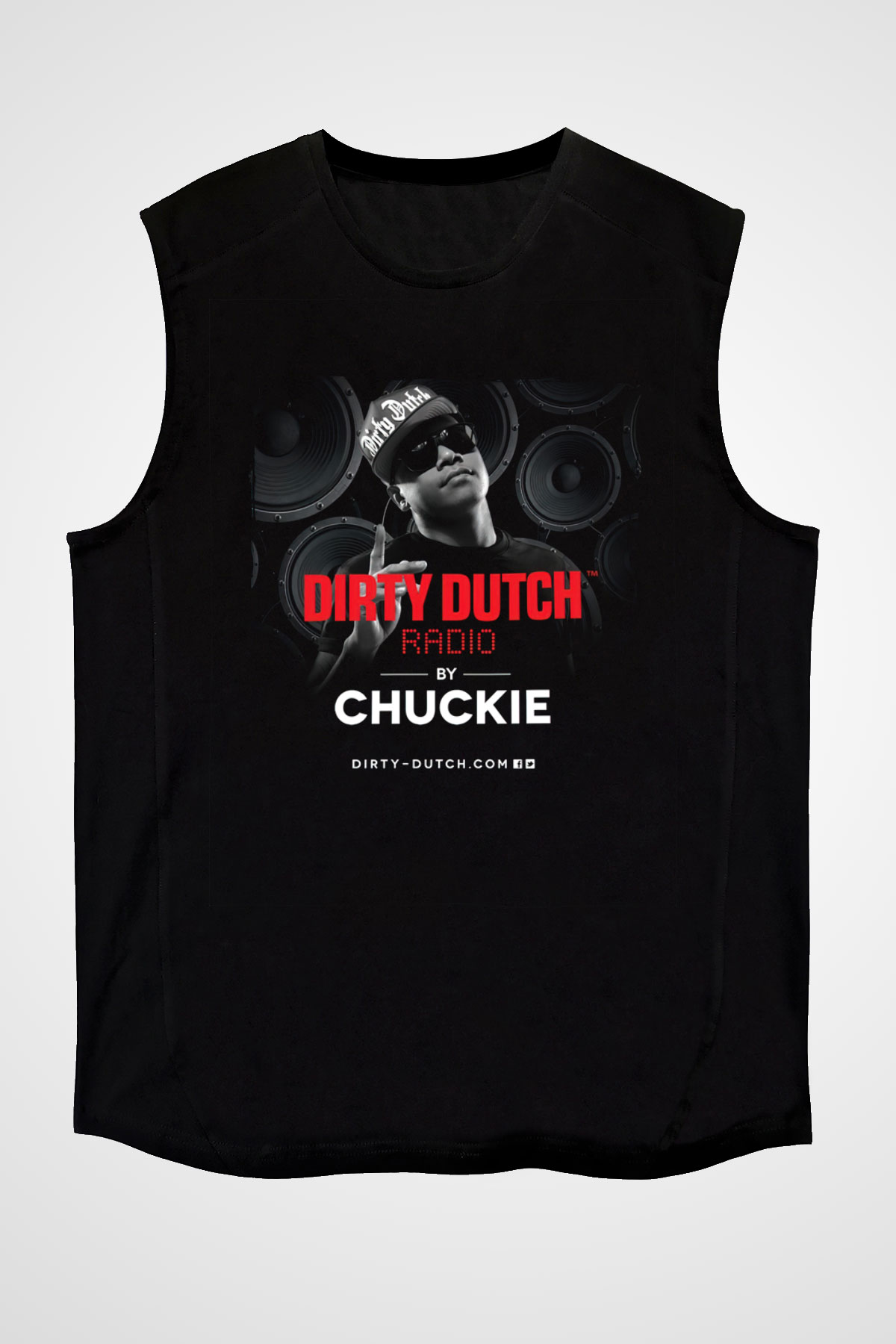 Chuckie Siyah Unisex Kolsuz Tişört