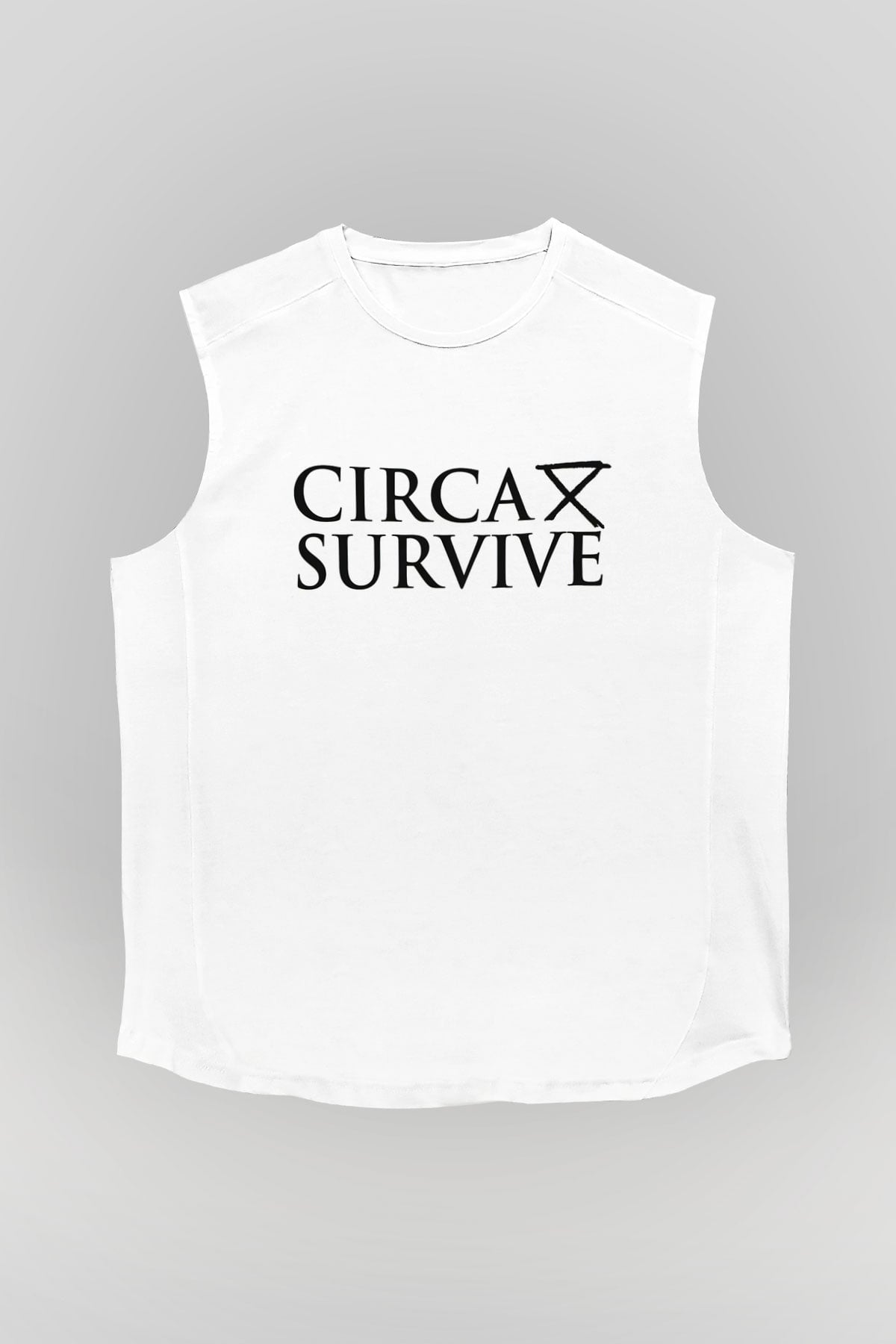 Circa Survive Beyaz Unisex Kolsuz Tişört