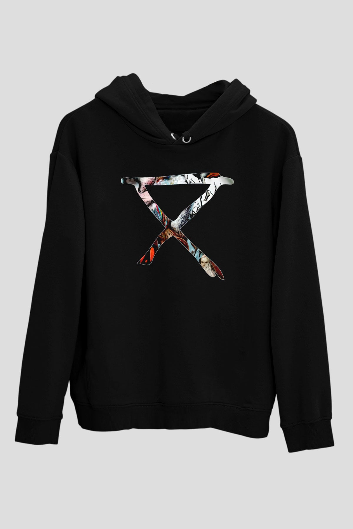 Circa Survive Siyah Unisex Kapüşonlu Sweatshirt