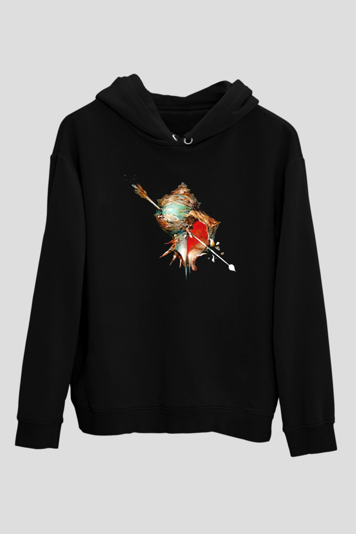 Circa Survive Siyah Unisex Kapüşonlu Sweatshirt