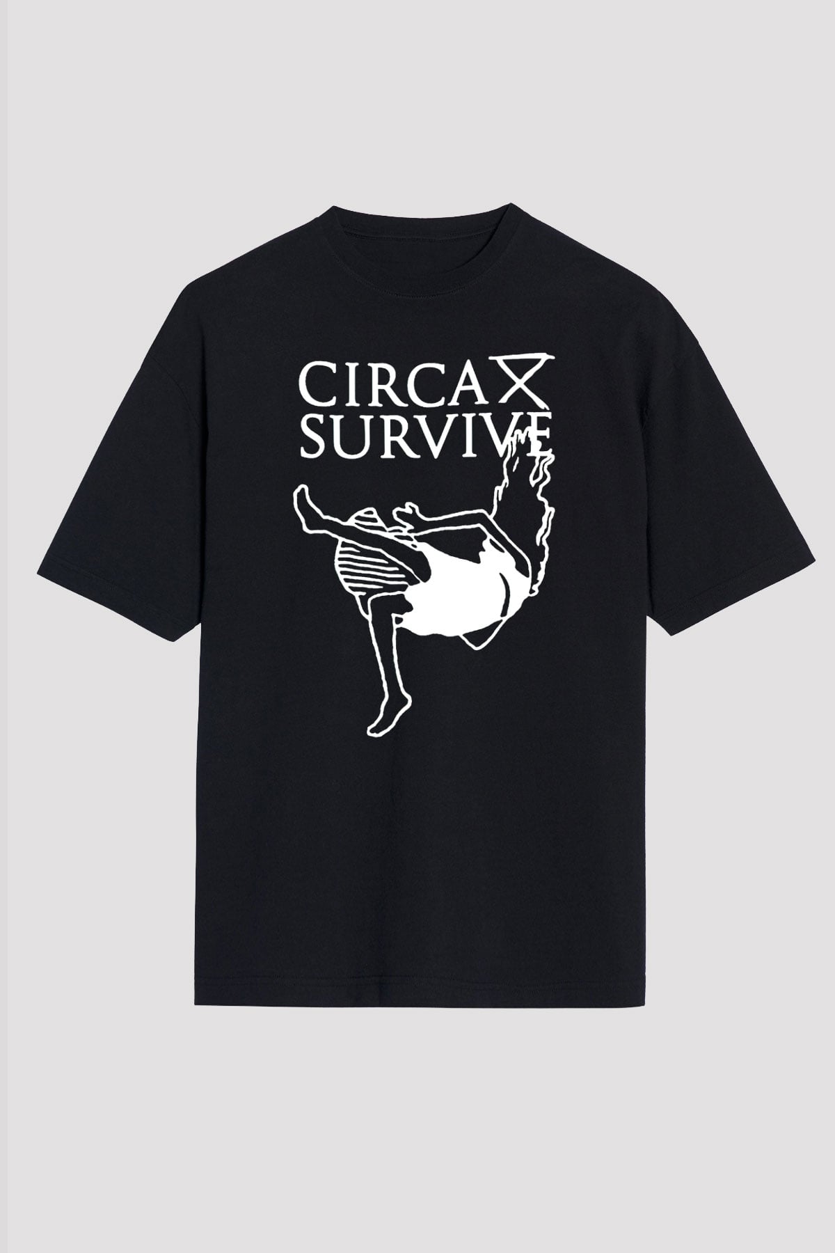 Circa Survive Siyah Unisex Tişört T-Shirt - TişörtFabrikası