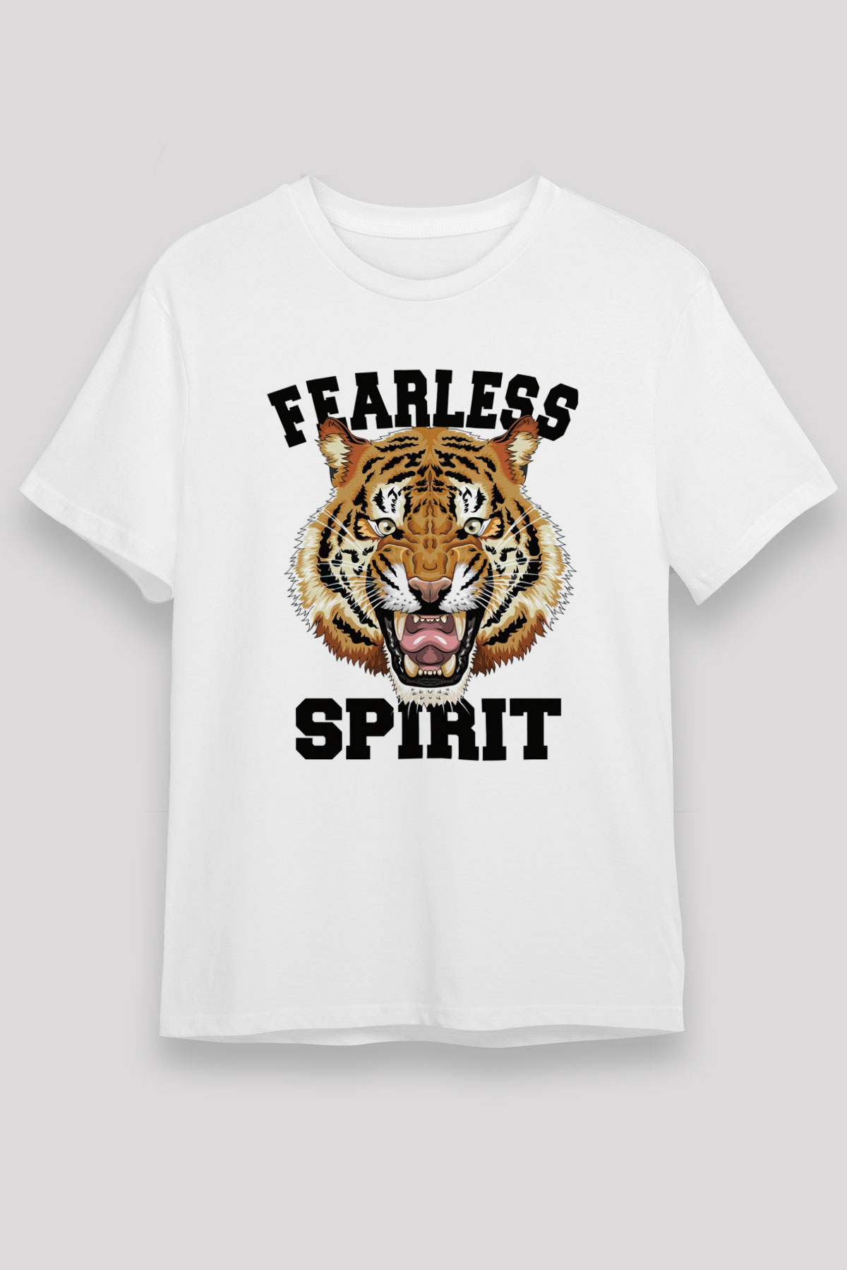 Çita Beyaz Unisex Tişört T-Shirt - TişörtFabrikası