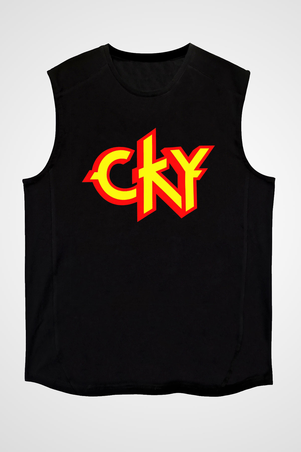 CKY Siyah Unisex Kolsuz Tişört