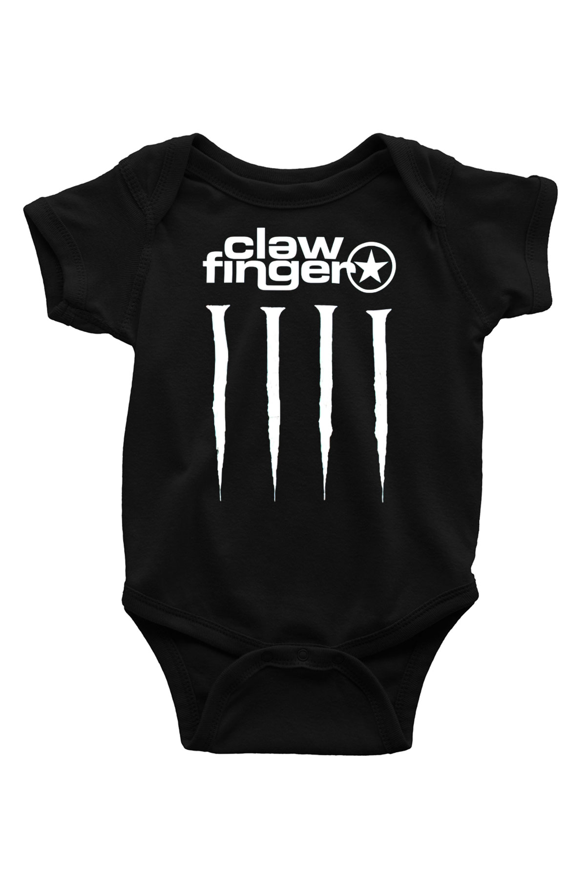 Clawfinger Siyah Bebek Body - Zıbın