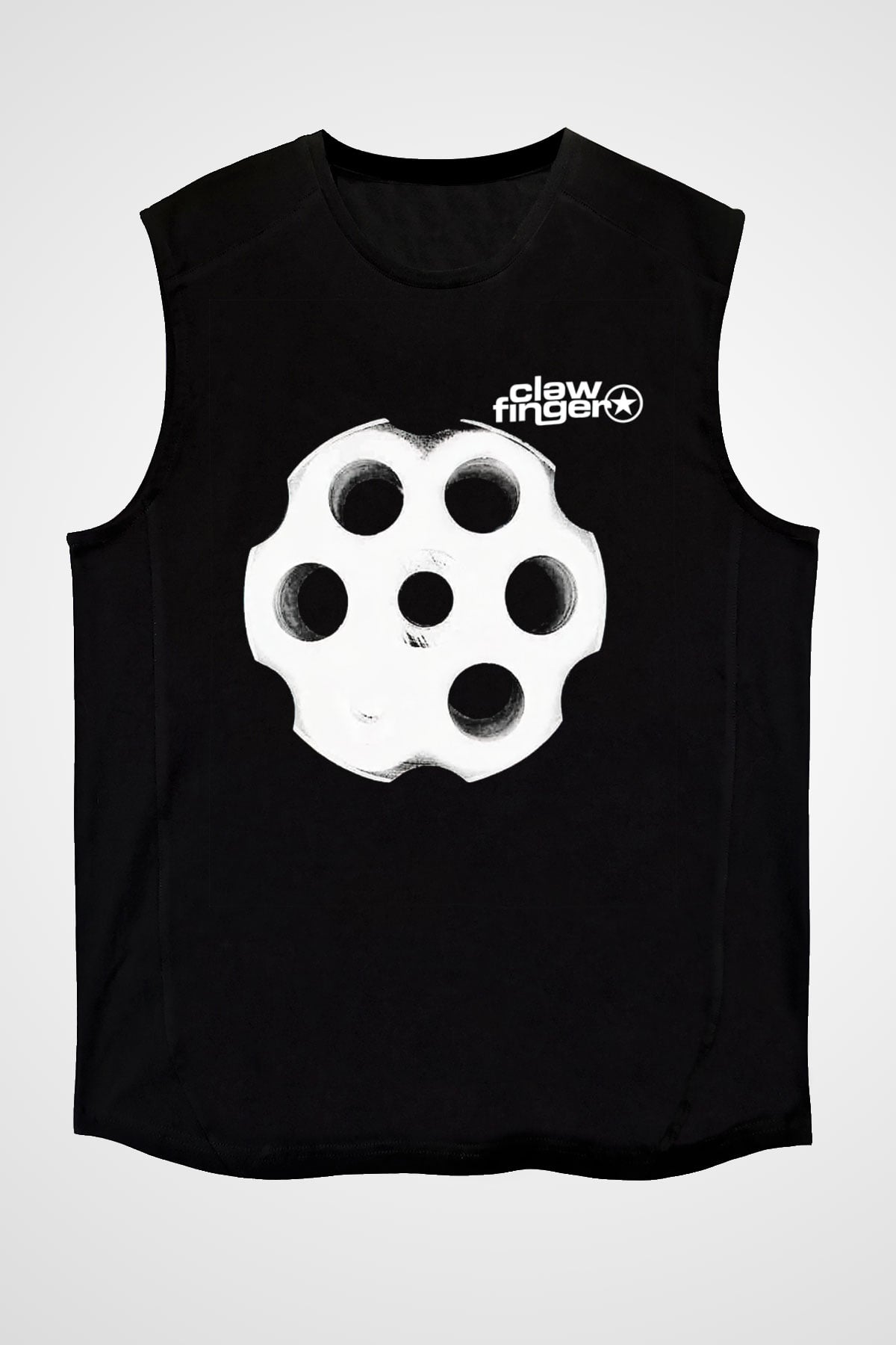 Clawfinger Siyah Unisex Kolsuz Tişört