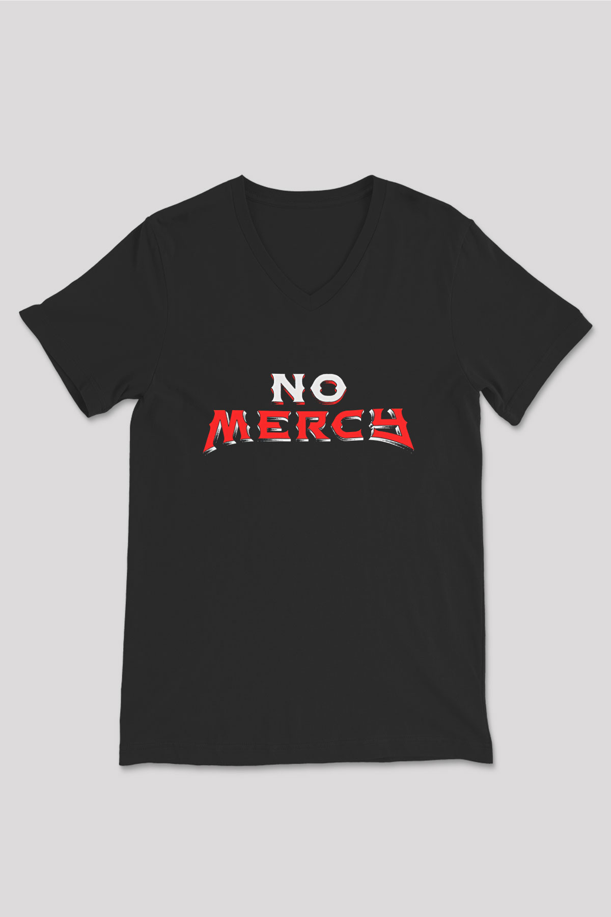 Cobra Kai Baskılı Unisex Siyah V Yaka Tişört - Tshirt