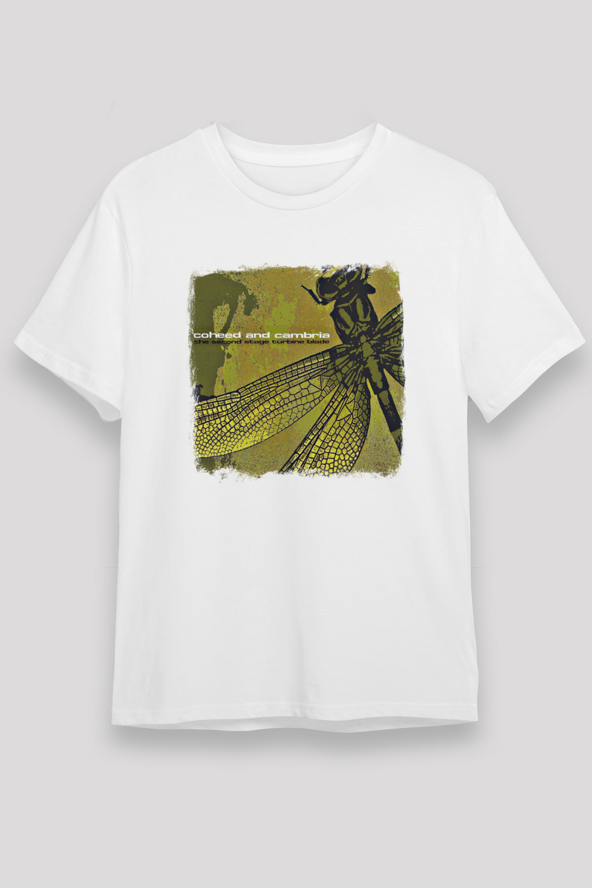 Coheed and Cambria Baskılı Unisex Beyaz Tişört