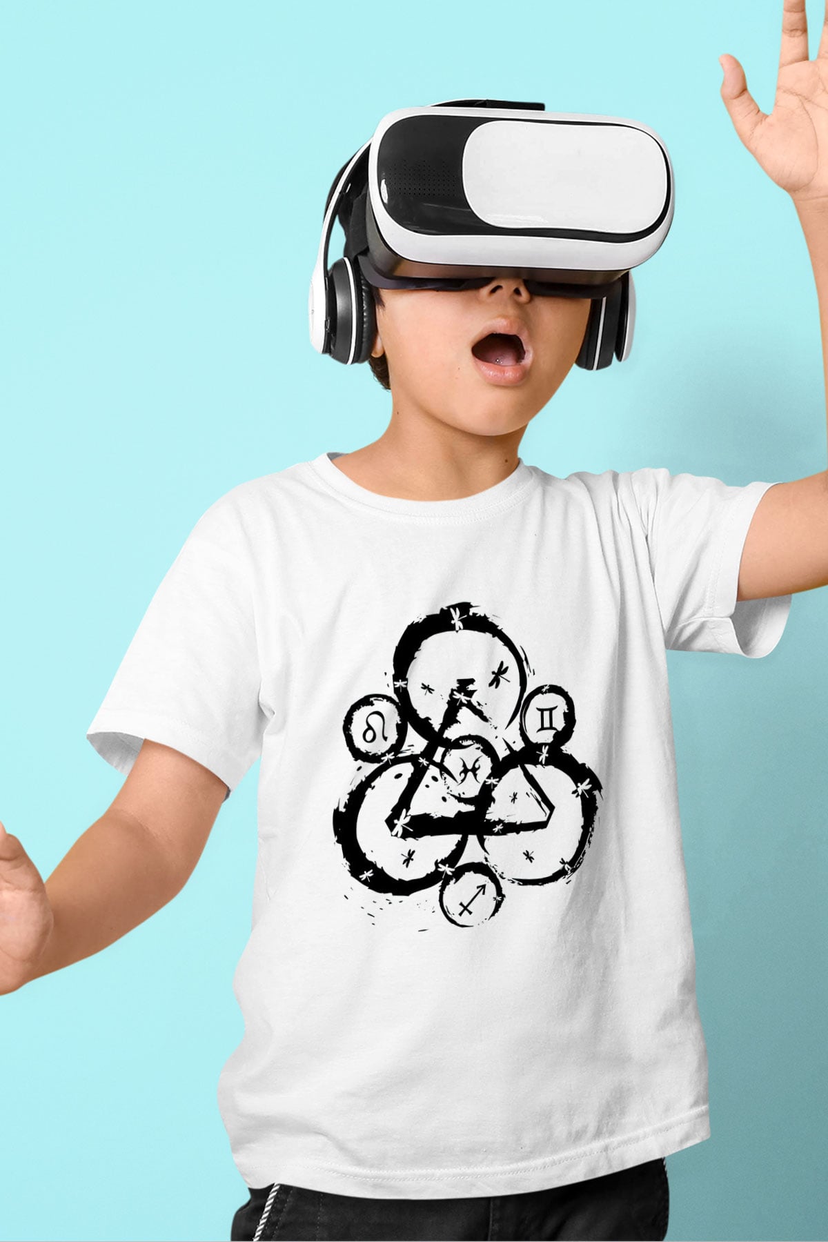 Coheed and Cambria Beyaz Unisex Çocuk Tişört