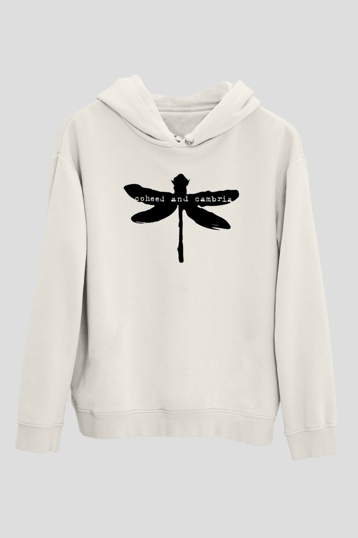 Coheed and Cambria Beyaz Unisex Kapüşonlu Sweatshirt