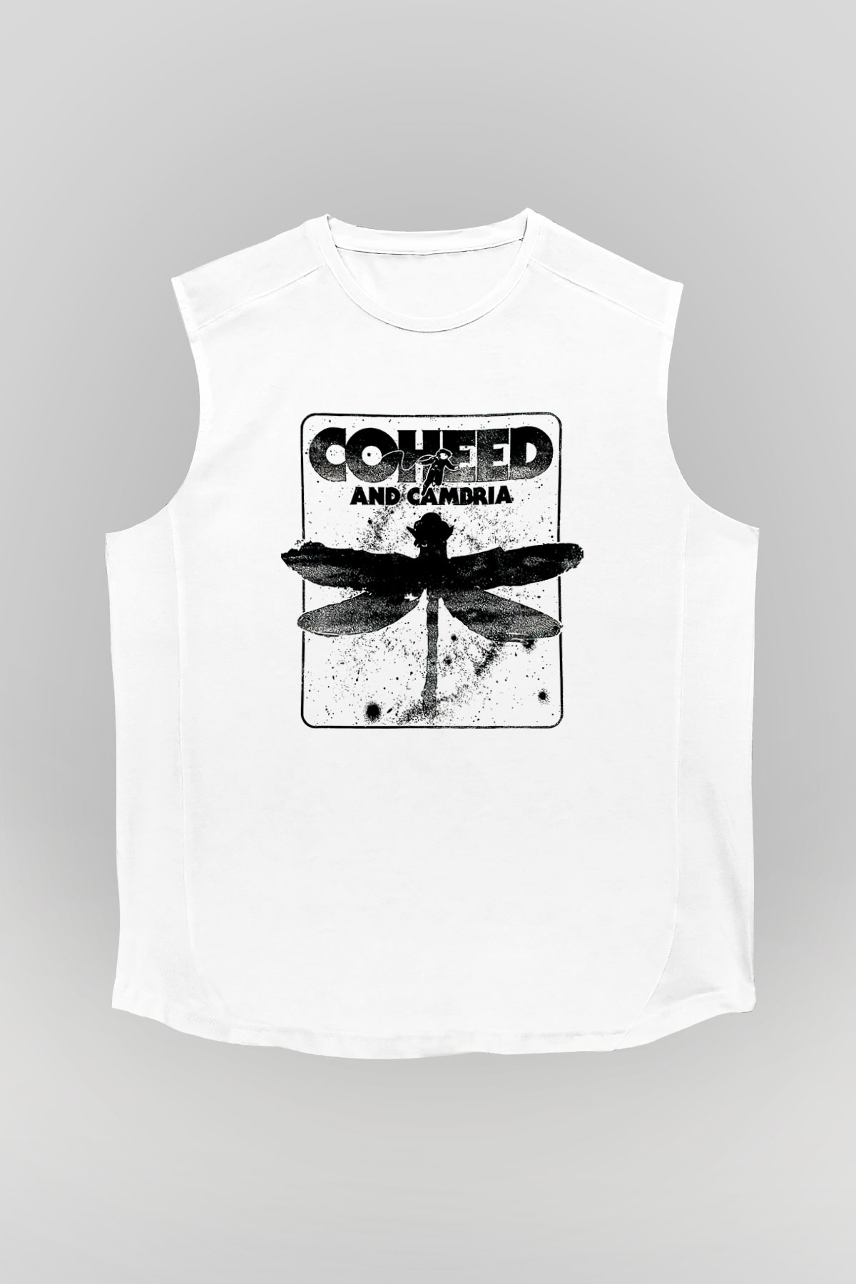 Coheed and Cambria Beyaz Unisex Kolsuz Tişört