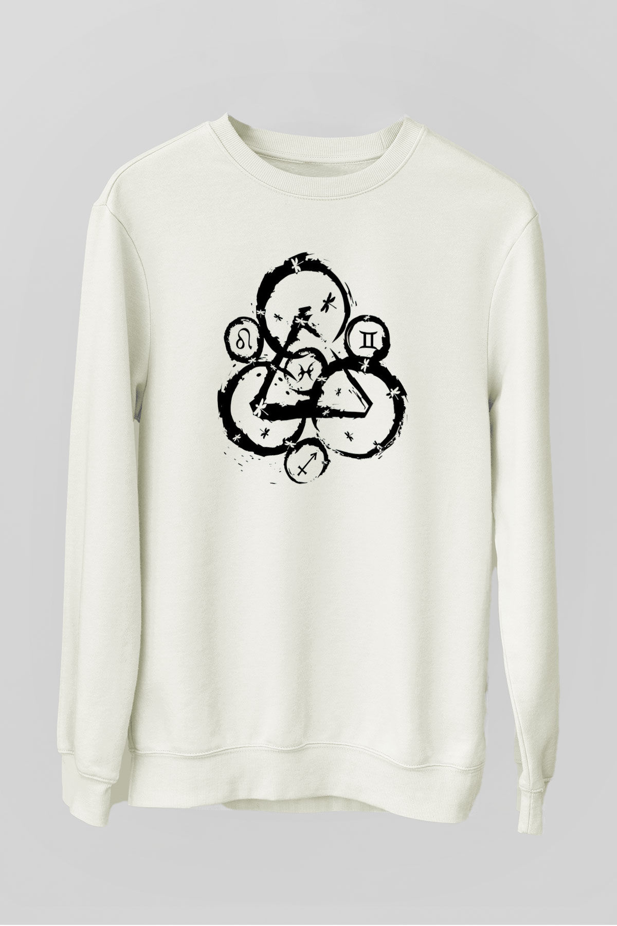 Coheed and Cambria Beyaz Unisex Sweatshirt