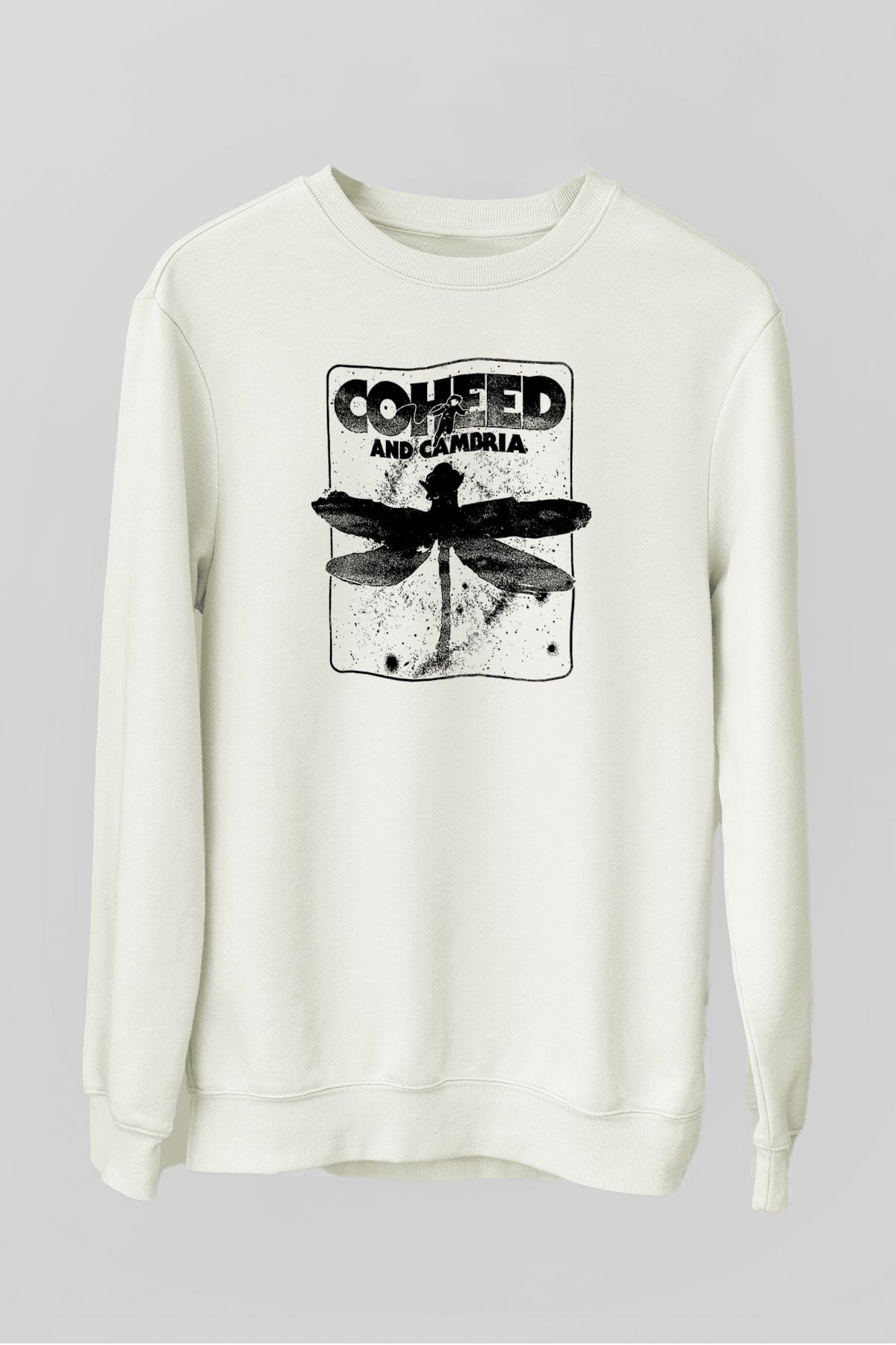 Coheed and Cambria Beyaz Unisex Sweatshirt