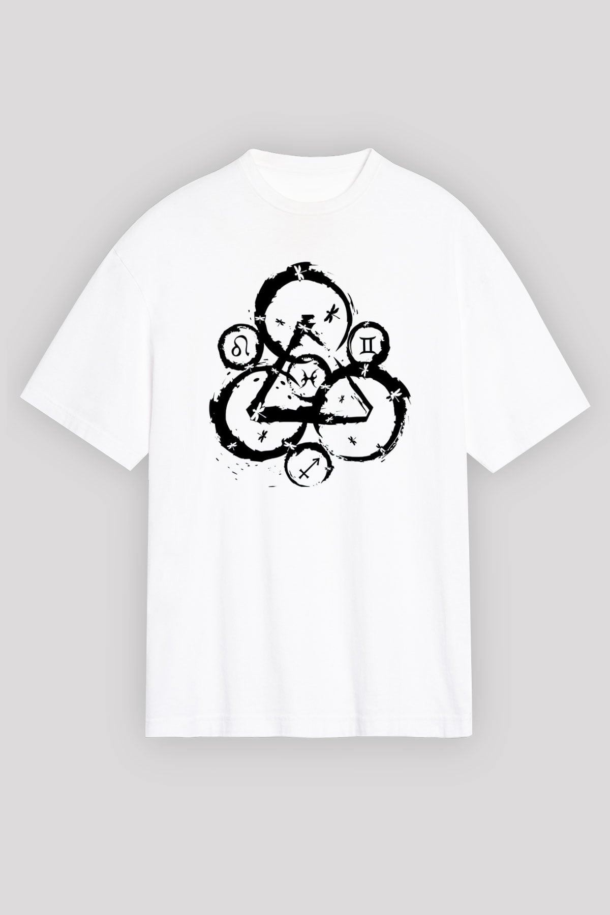 Coheed and Cambria Beyaz Unisex Tişört T-Shirt - TişörtFabrikası