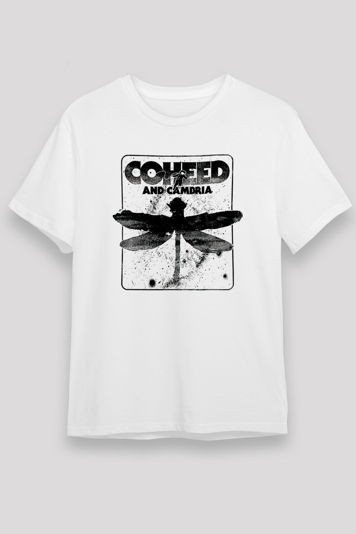 Coheed and Cambria Beyaz Unisex Tişört T-Shirt - TişörtFabrikası