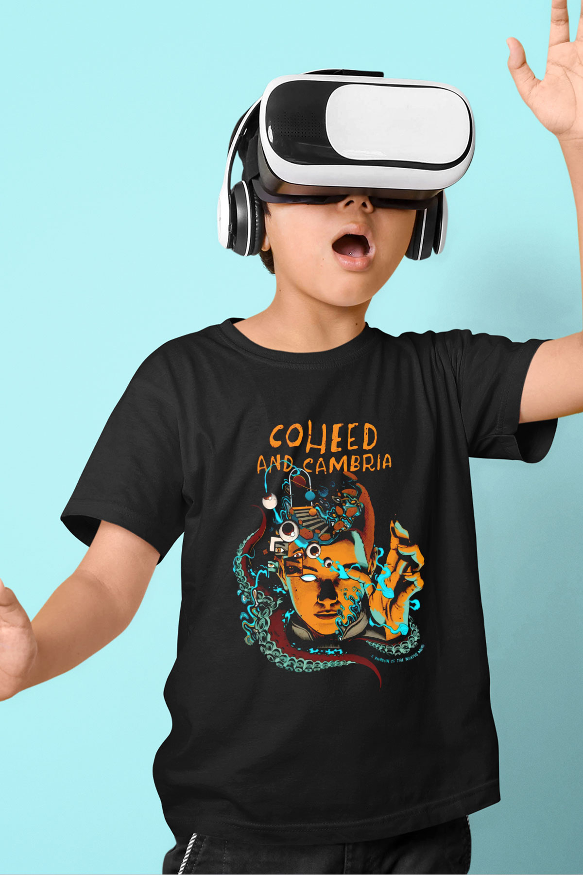 Coheed and Cambria Siyah Unisex Çocuk Tişört