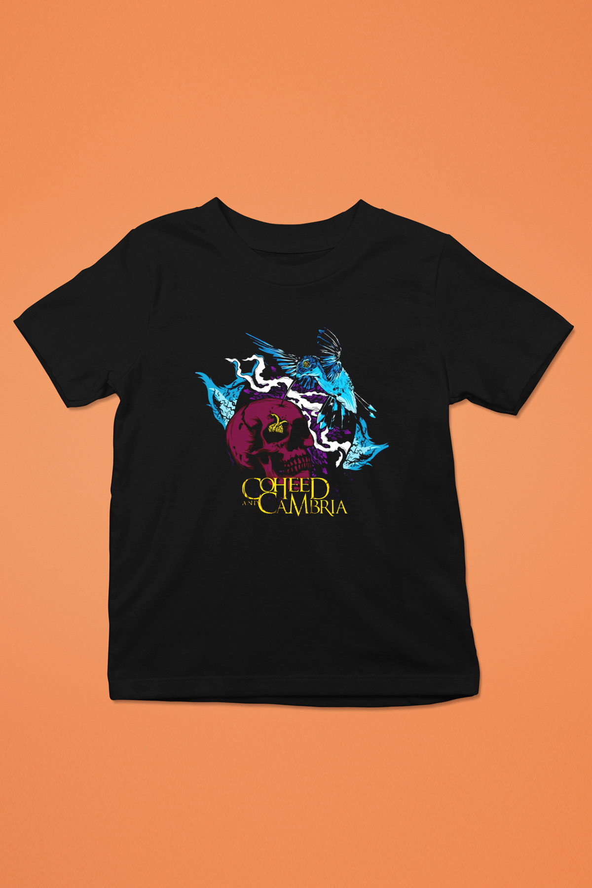 Coheed and Cambria Siyah Unisex Çocuk Tişört