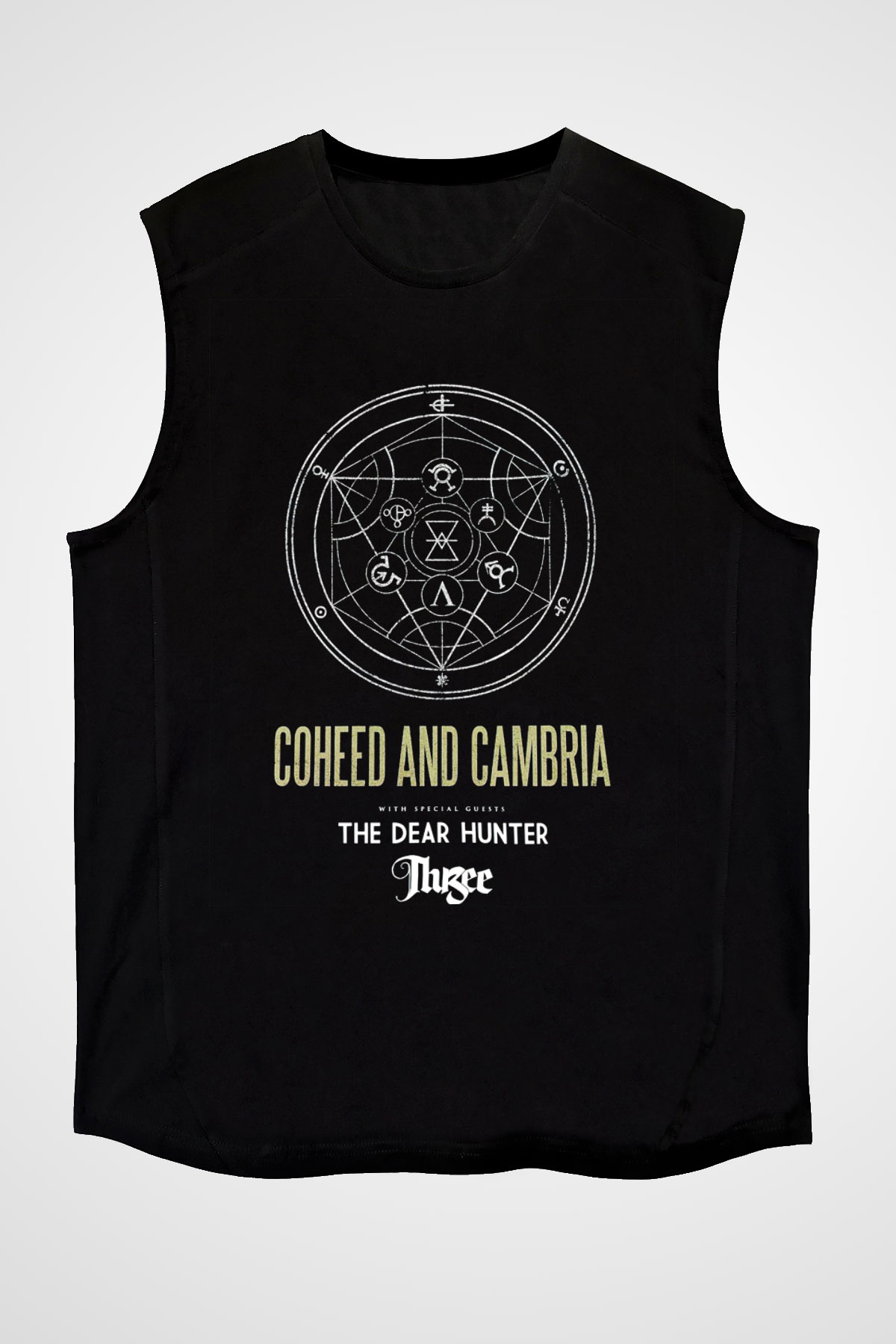Coheed and Cambria Siyah Unisex Kolsuz Tişört