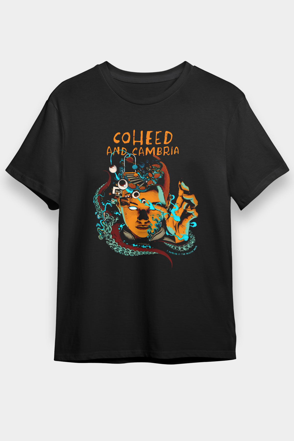 Coheed and Cambria Siyah Unisex Tişört T-Shirt - TişörtFabrikası