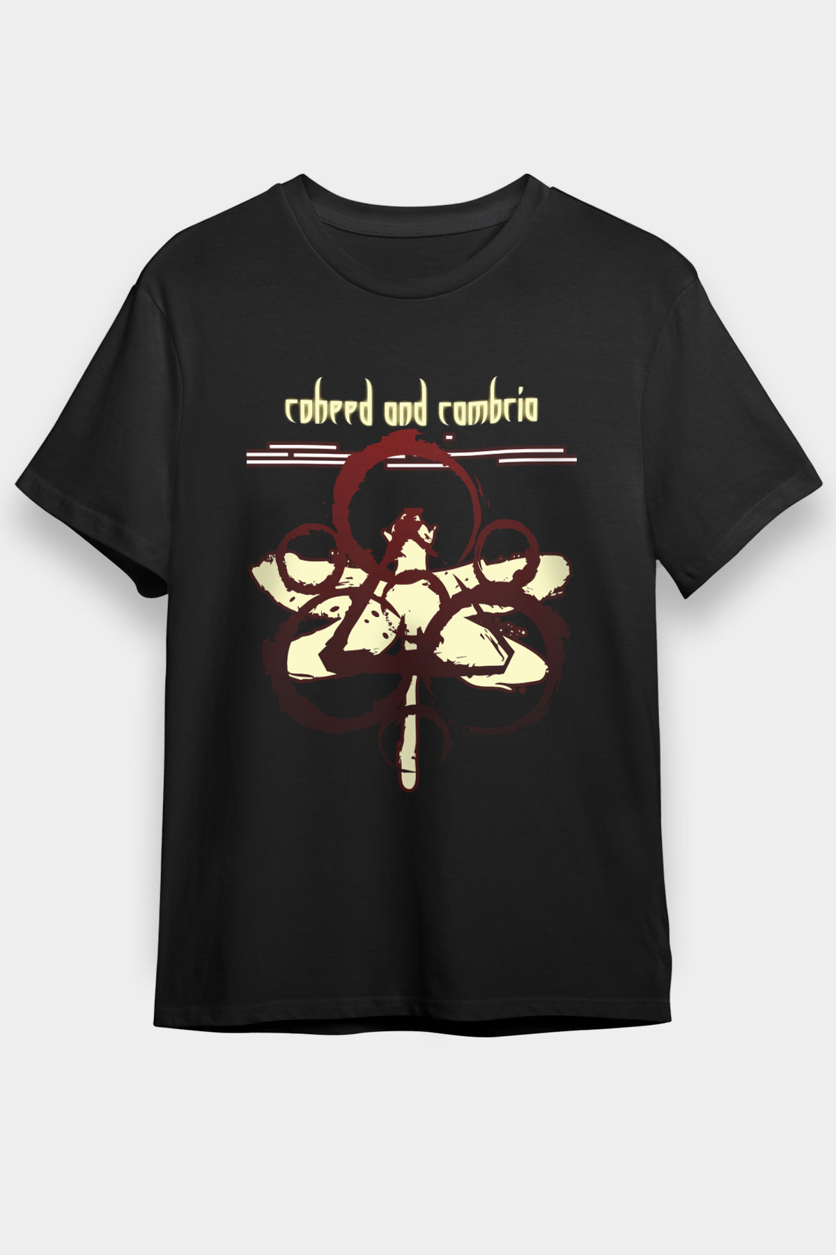 Coheed and Cambria Siyah Unisex Tişört T-Shirt - TişörtFabrikası