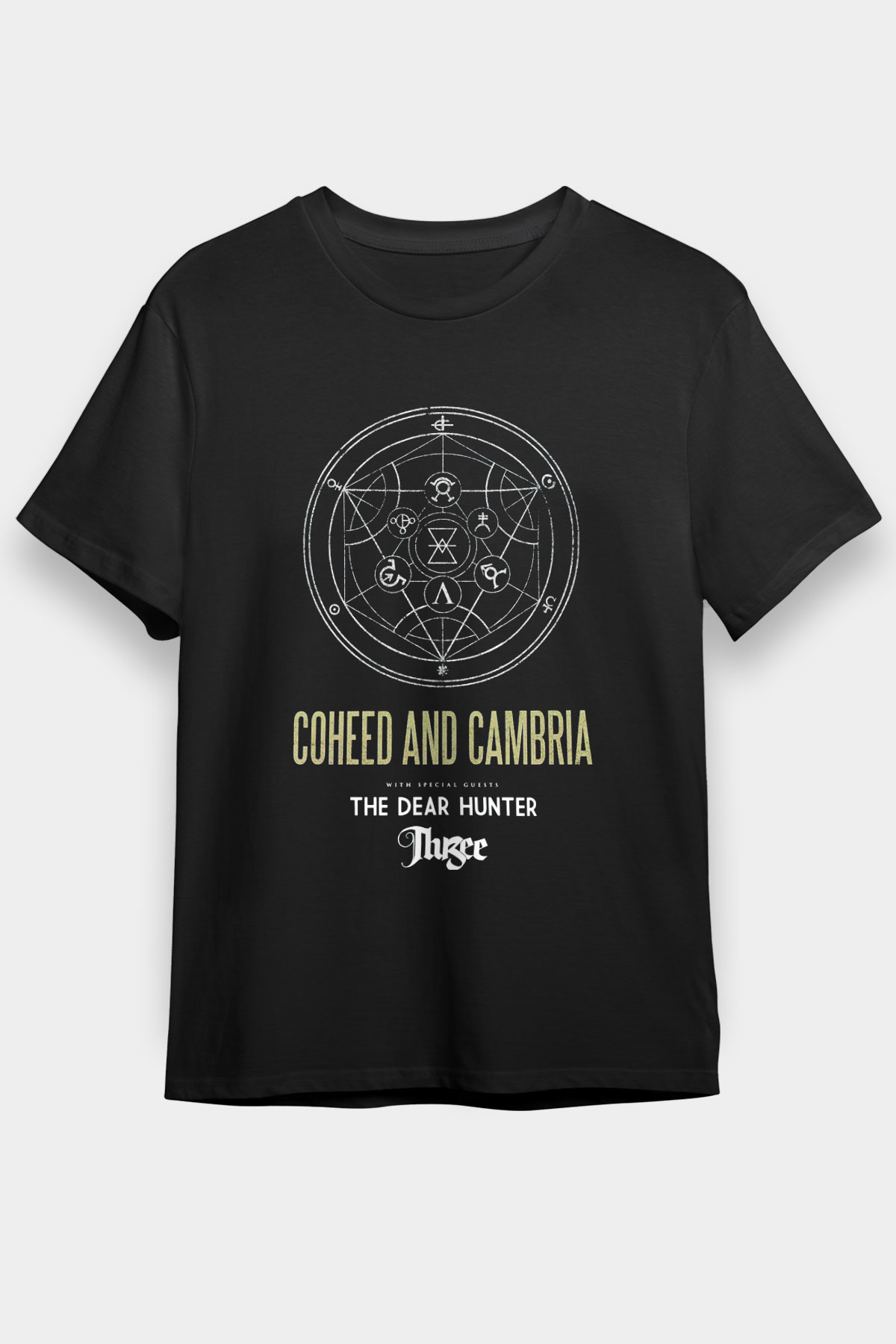 Coheed and Cambria Siyah Unisex Tişört T-Shirt - TişörtFabrikası