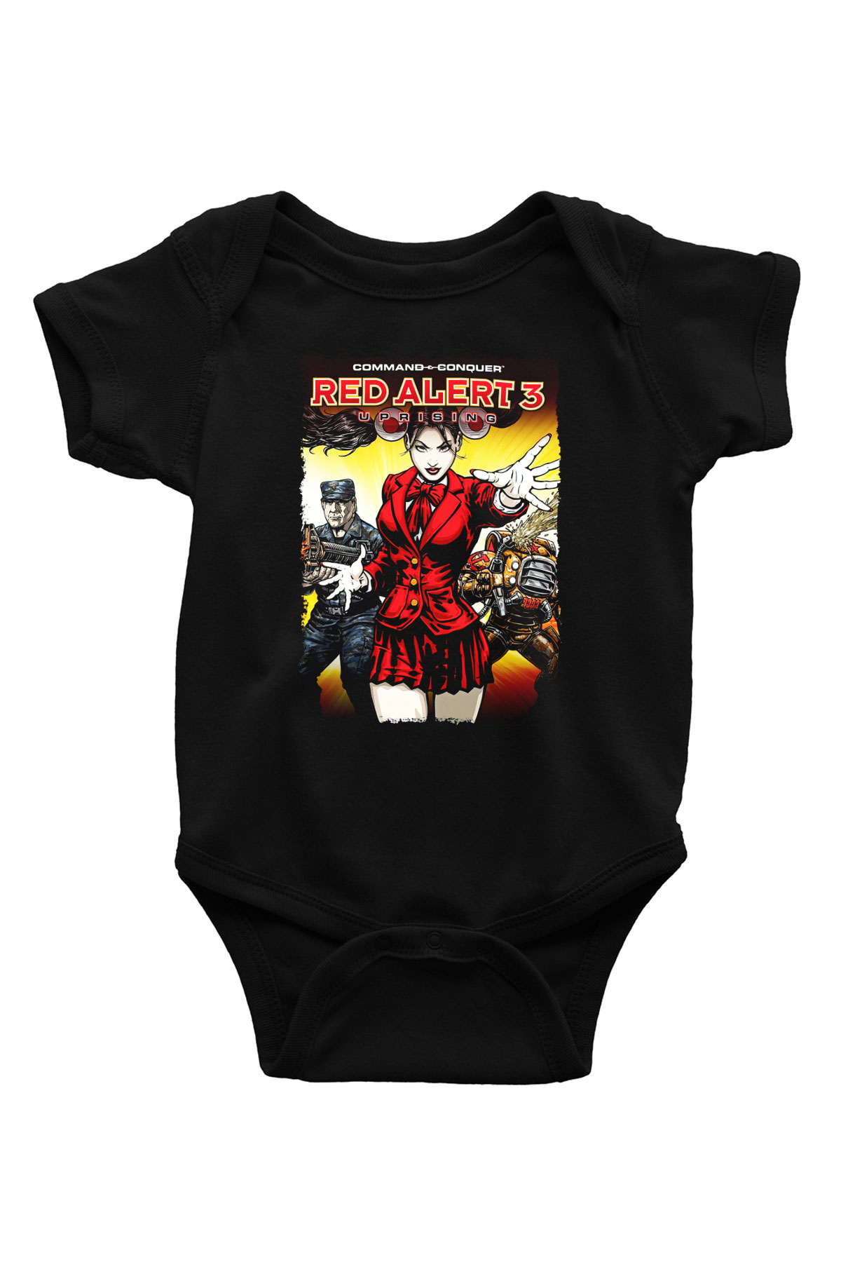 Command and Conquer Siyah Bebek Body - Zıbın