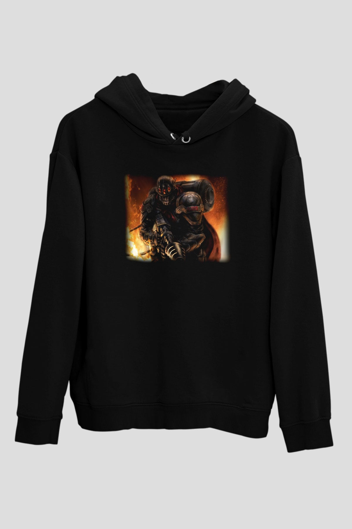 Command and Conquer Siyah Unisex Hoodie