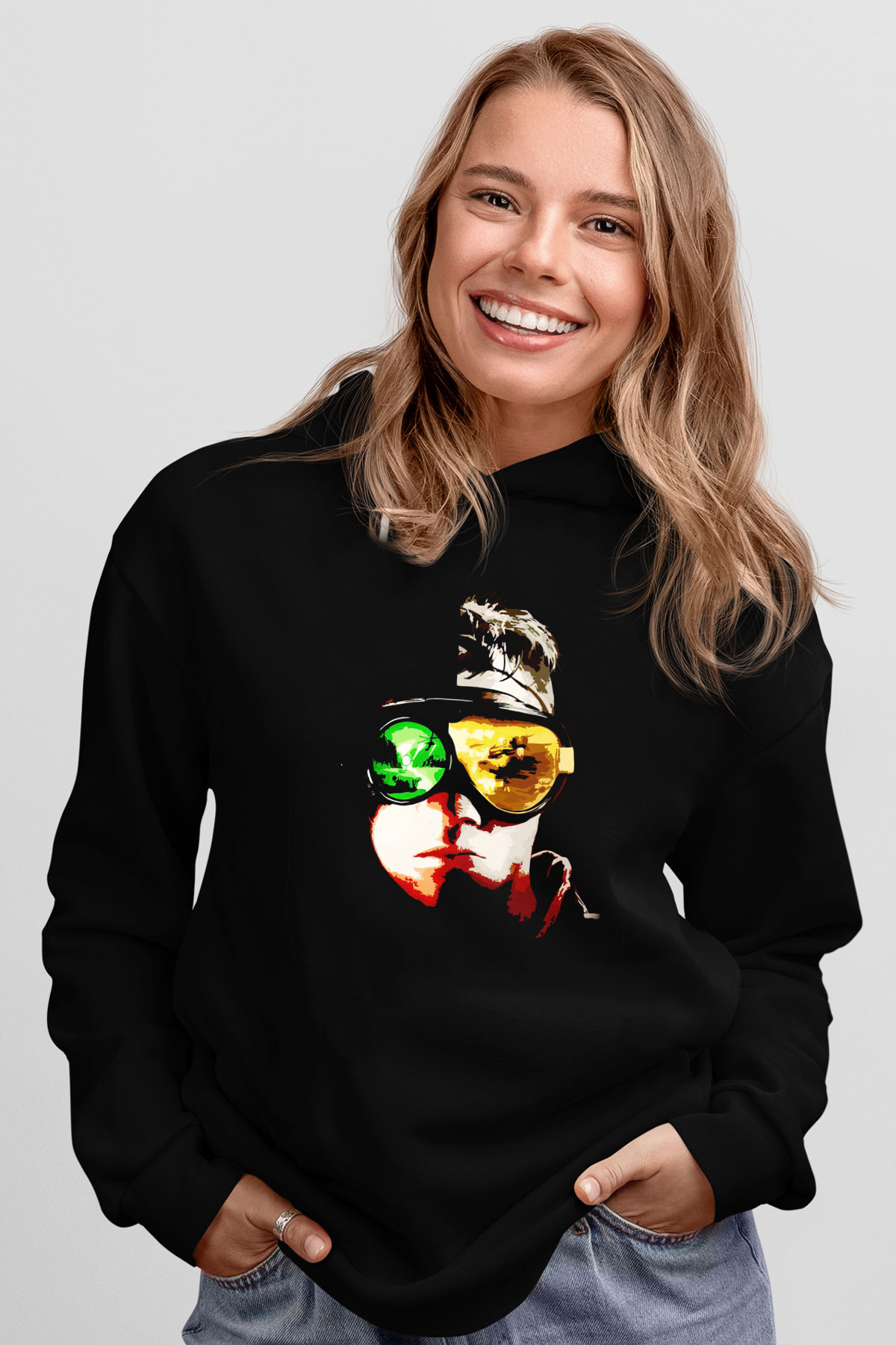 Command and Conquer Siyah Unisex Hoodie