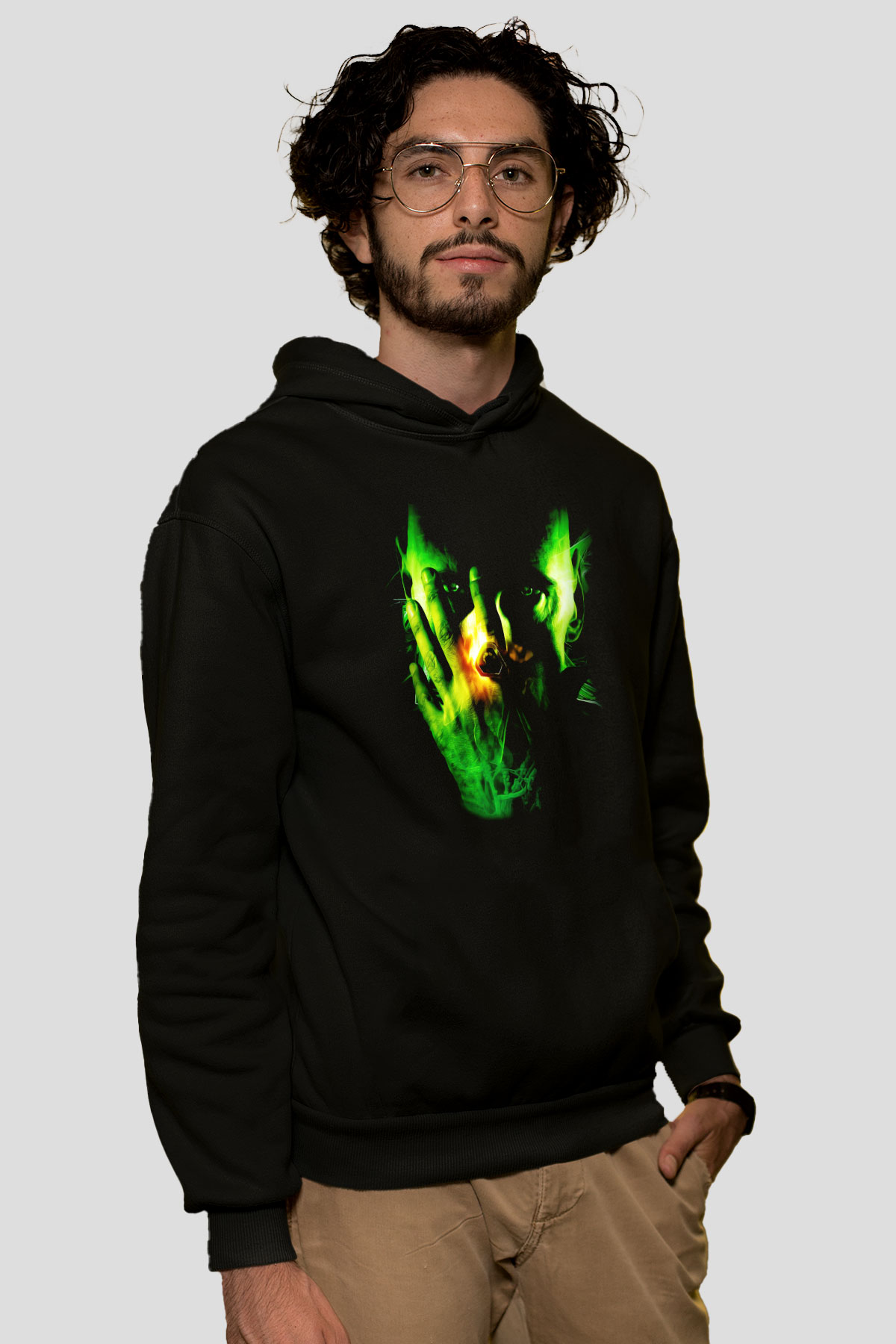 Command and Conquer Siyah Unisex Hoodie