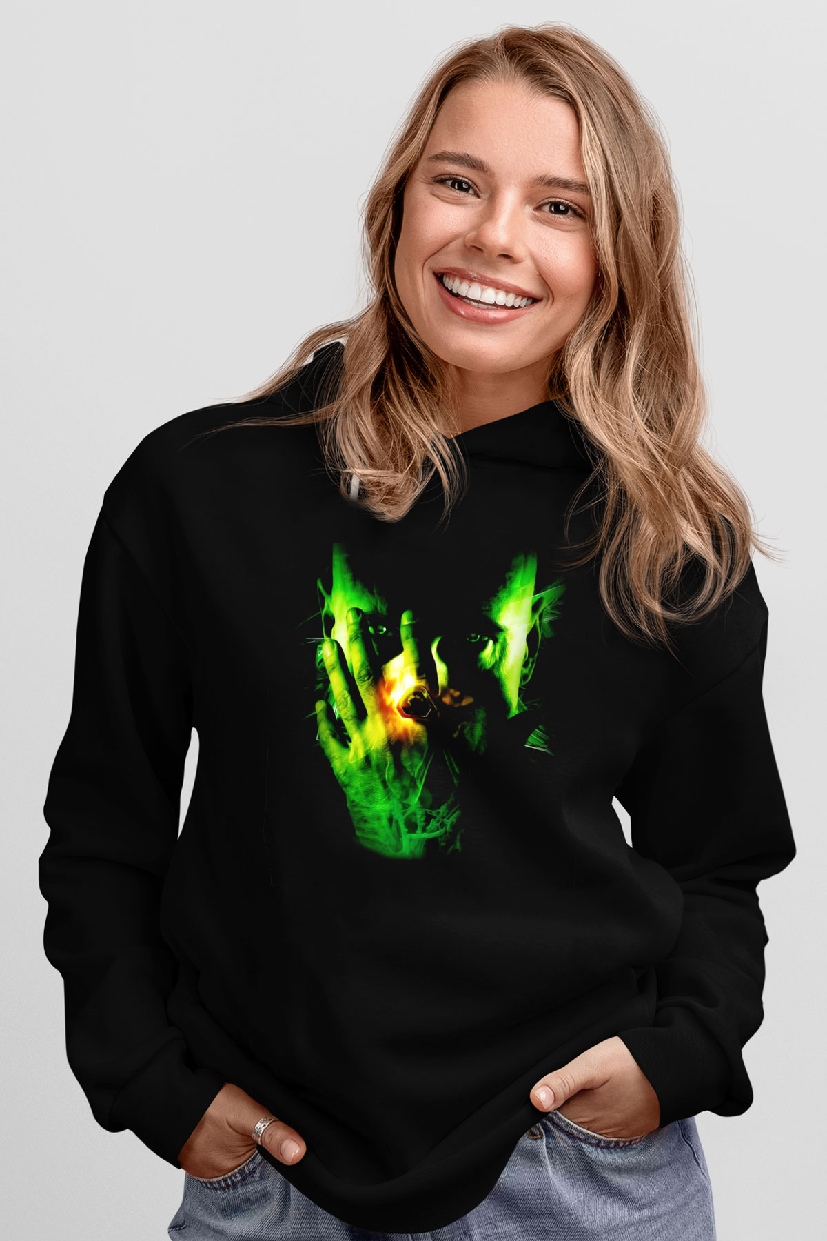 Command and Conquer Siyah Unisex Hoodie