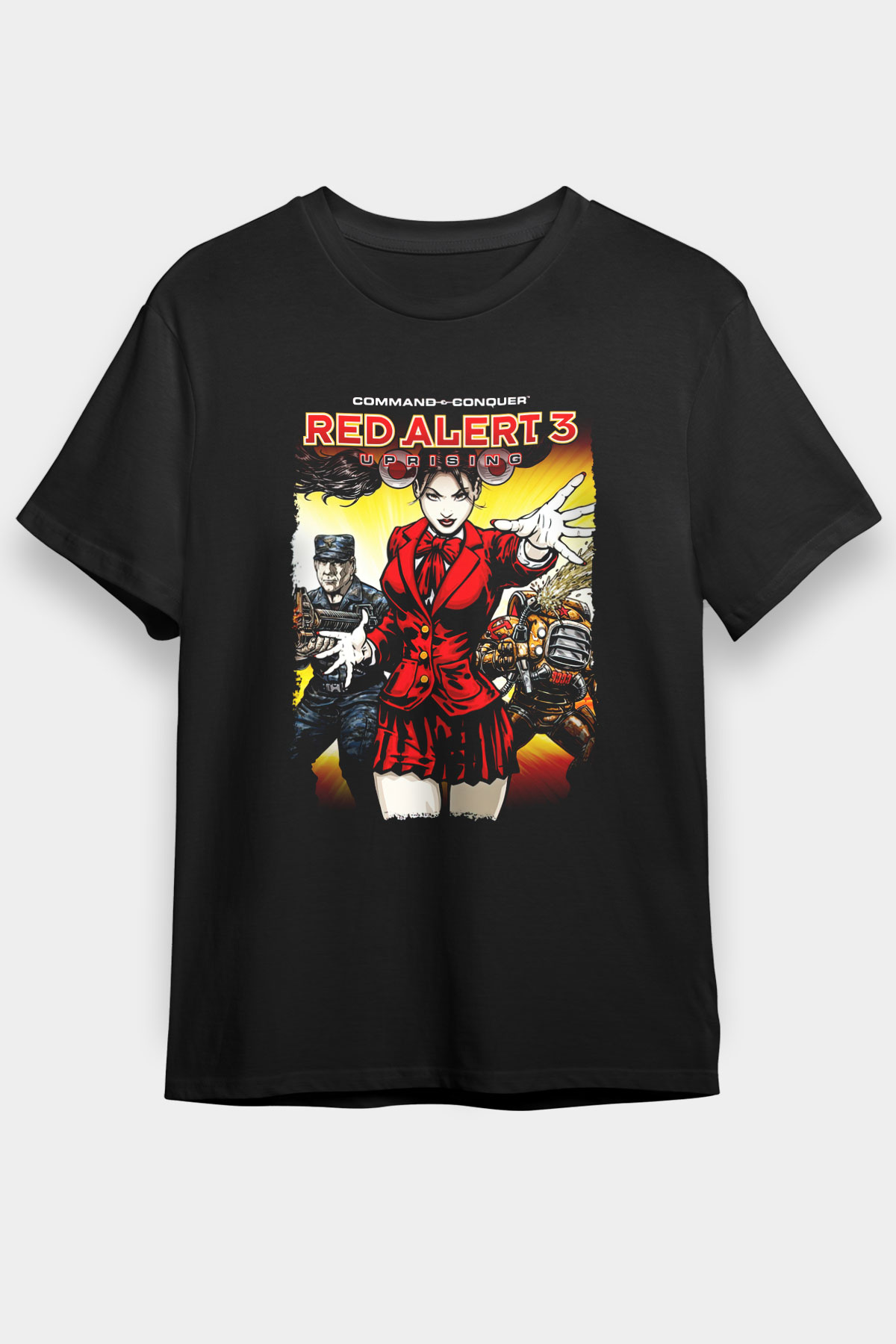 Command and Conquer Siyah Unisex Tişört T-Shirt