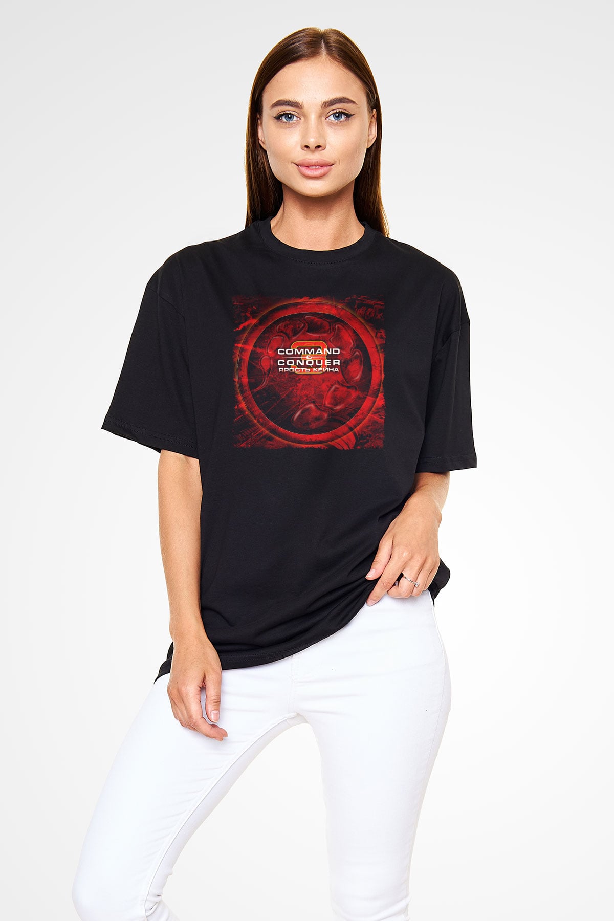 Command and Conquer Siyah Unisex Tişört T-Shirt