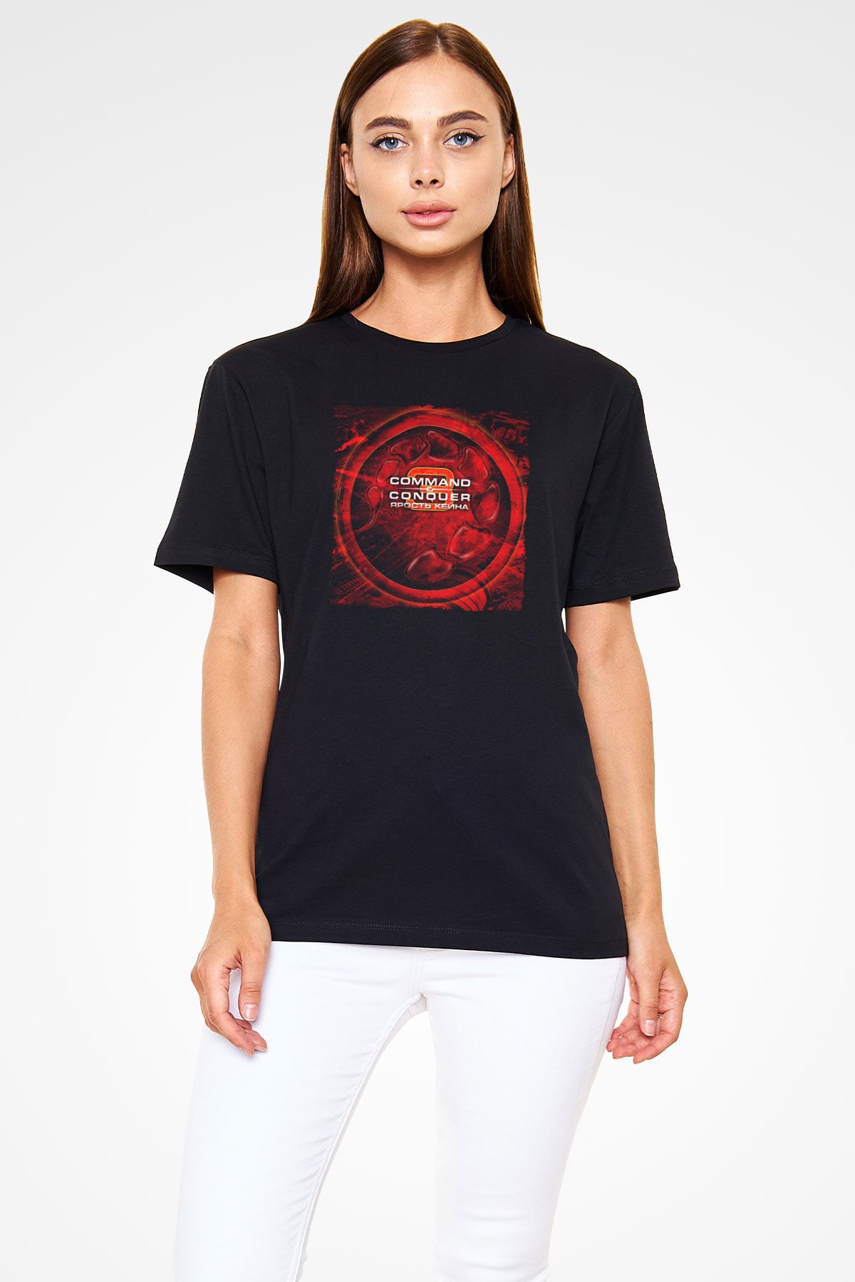 Command and Conquer Siyah Unisex Tişört T-Shirt