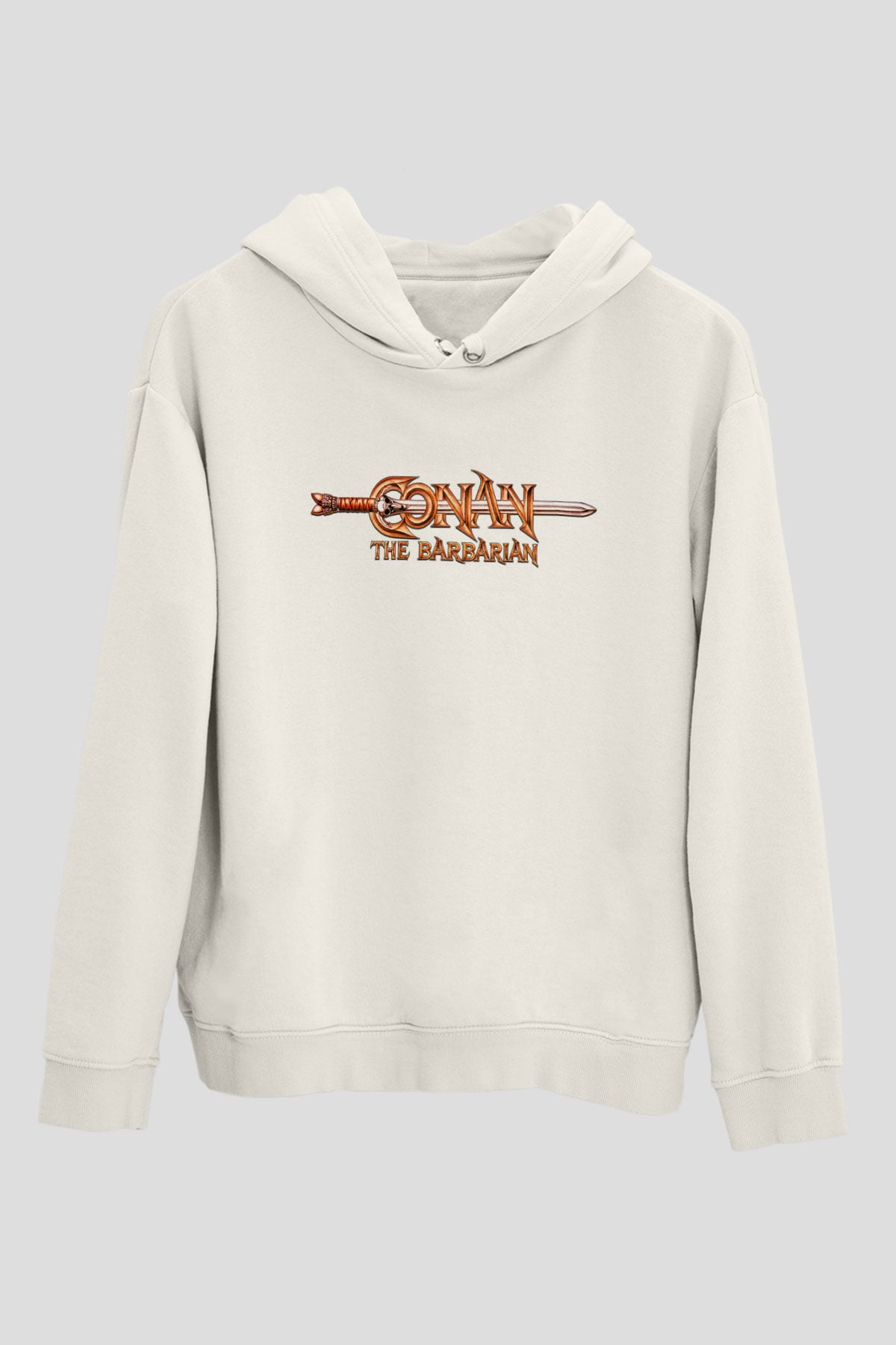 Conan the Barbarian Beyaz Unisex Hoodie