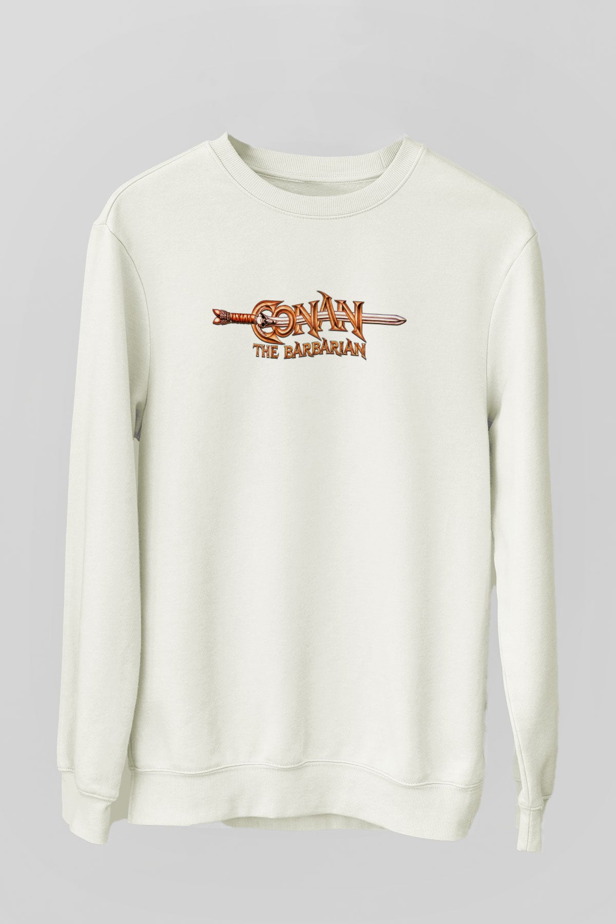 Conan the Barbarian Beyaz Unisex Sweatshirt