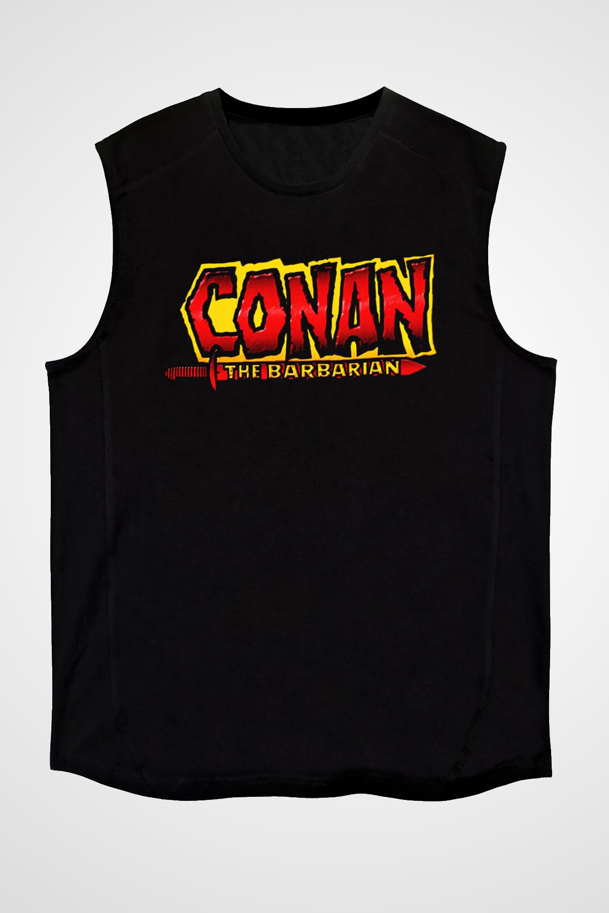 Conan the Barbarian Siyah Unisex Kolsuz Tişört