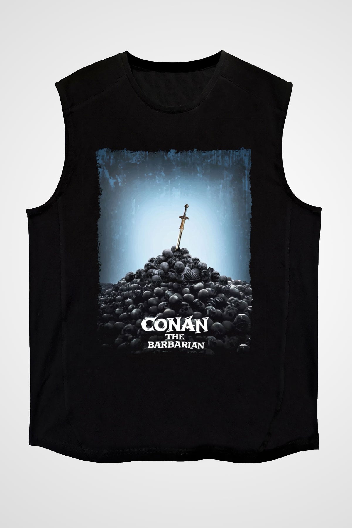 Conan the Barbarian Siyah Unisex Kolsuz Tişört