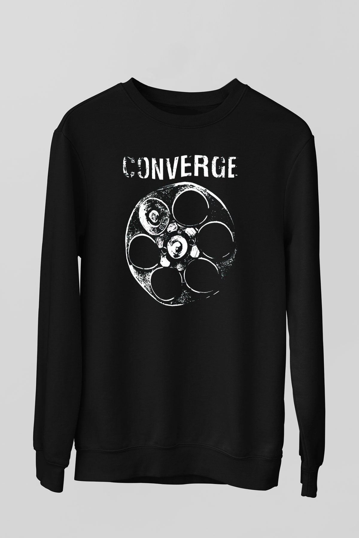 Converge Siyah Unisex Sweatshirt