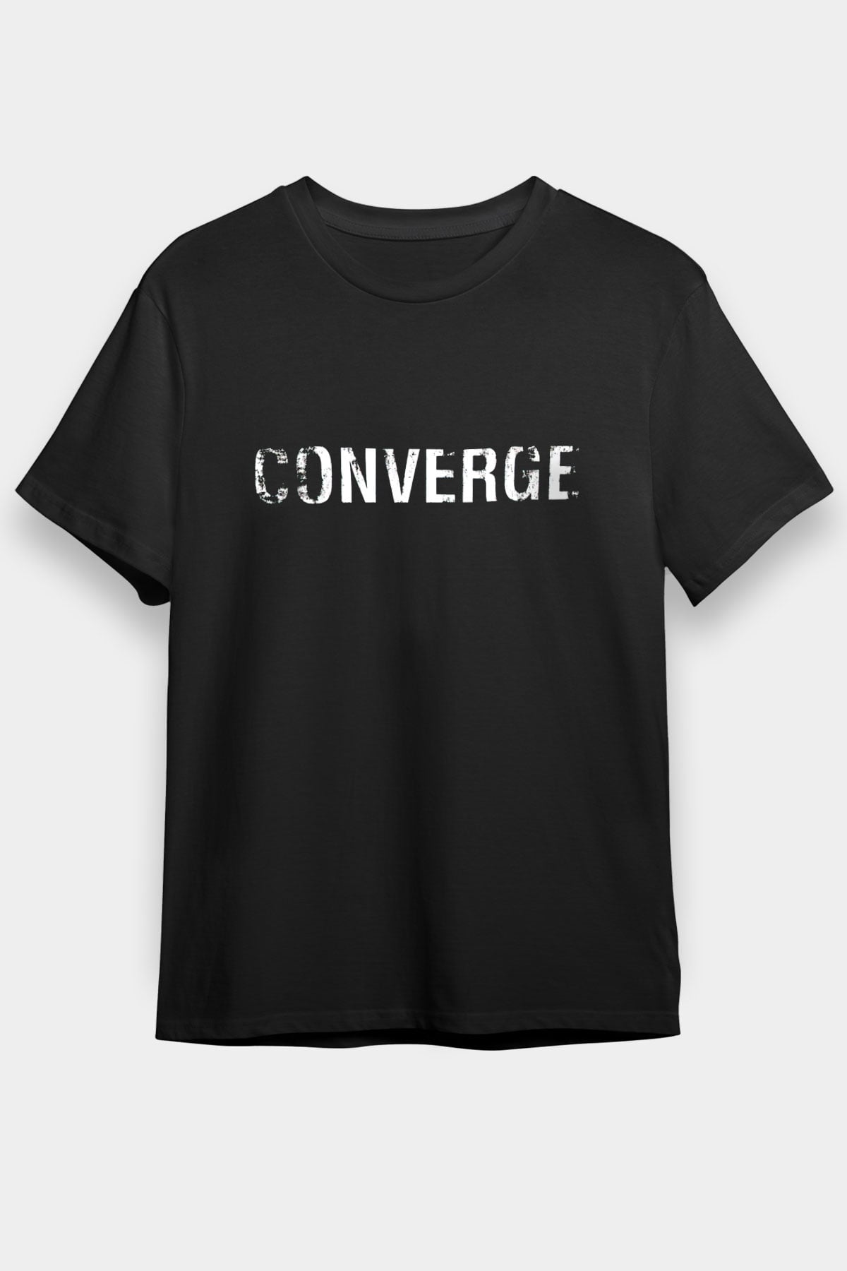 Converge Siyah Unisex Tişört T-Shirt - TişörtFabrikası