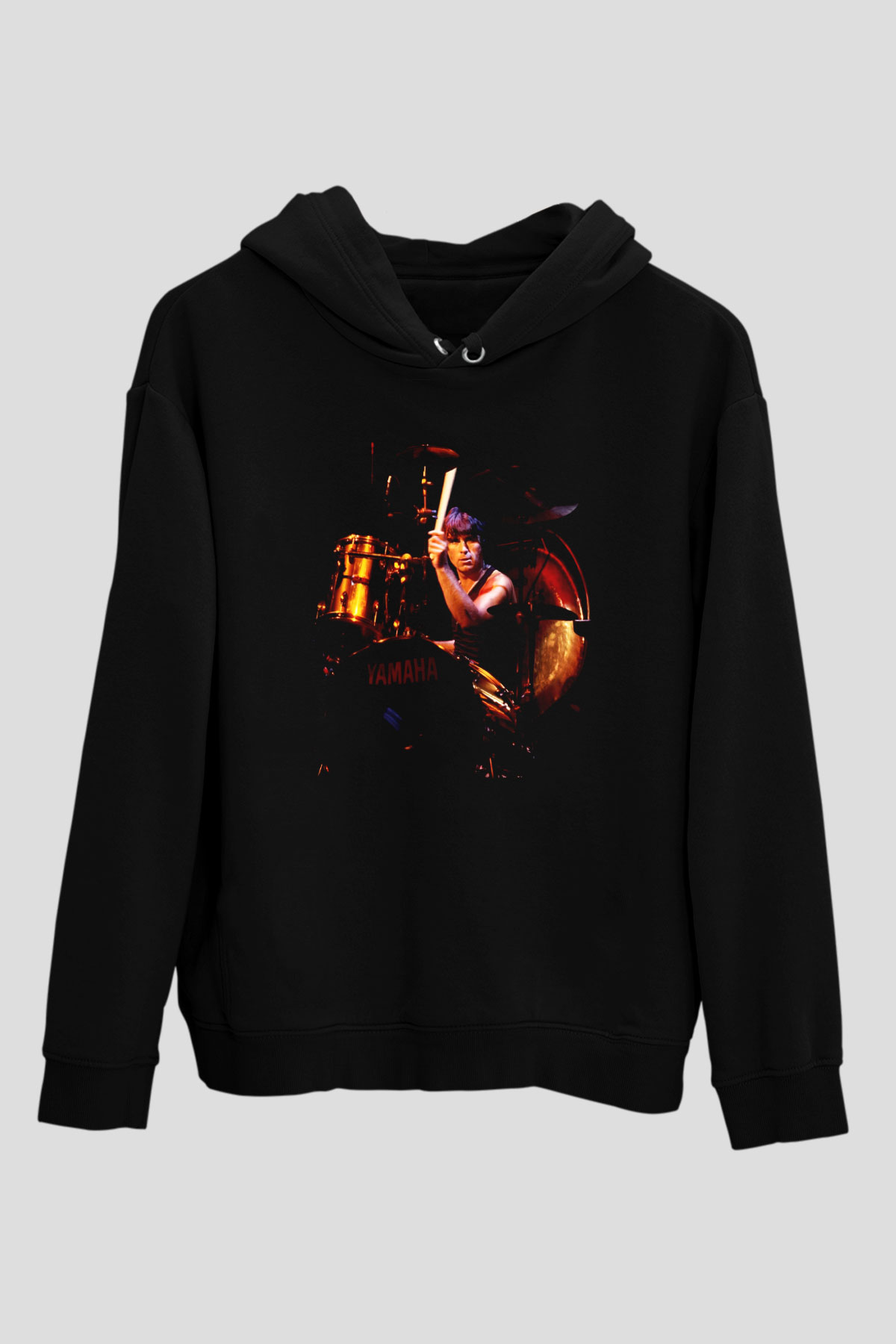 Cozy Powell Siyah Unisex Hoodie