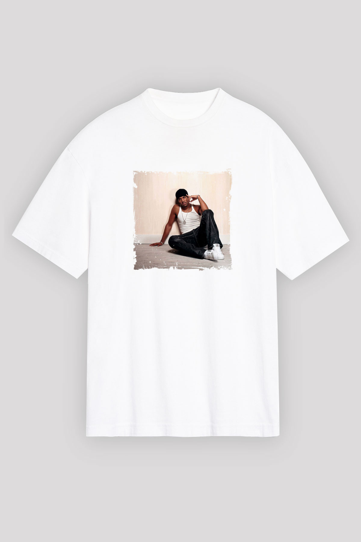 Craig David Baskılı Unisex Beyaz Tişört