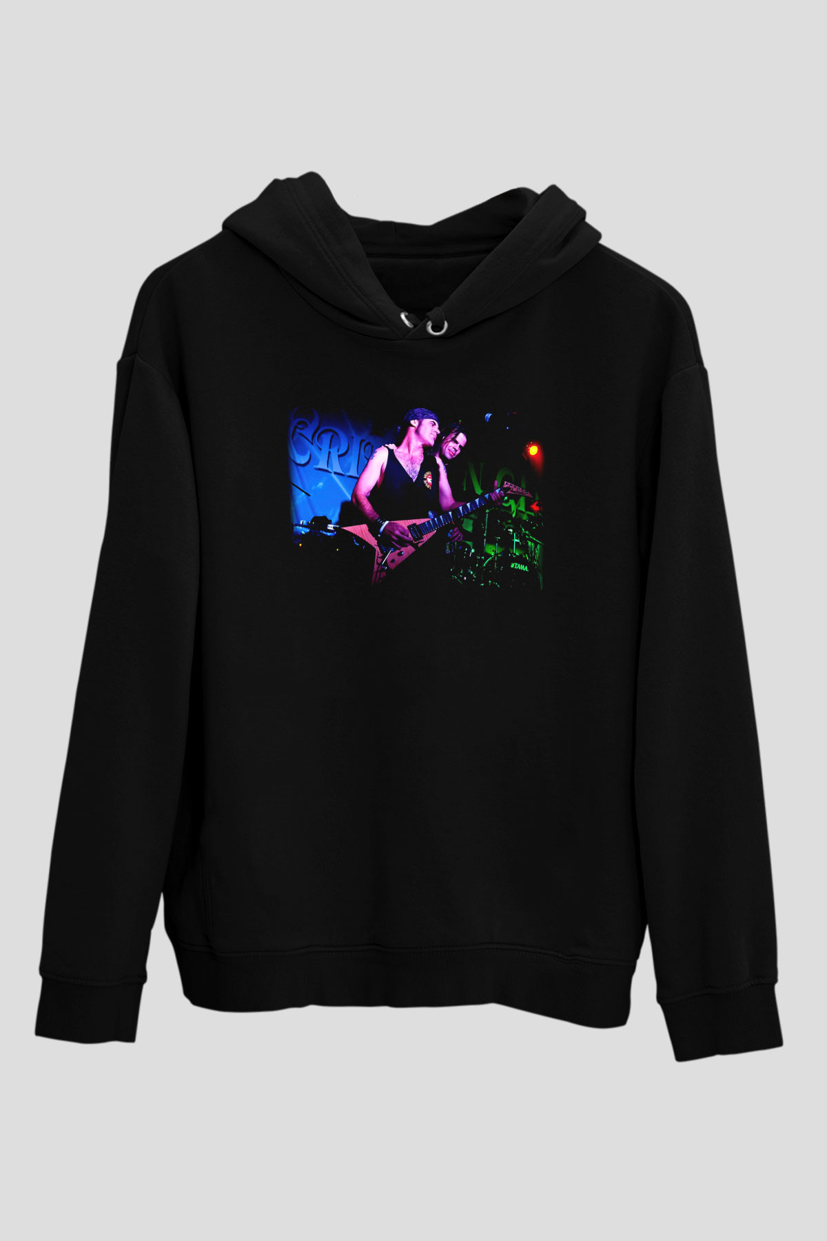 Crimson Glory Siyah Unisex Hoodie