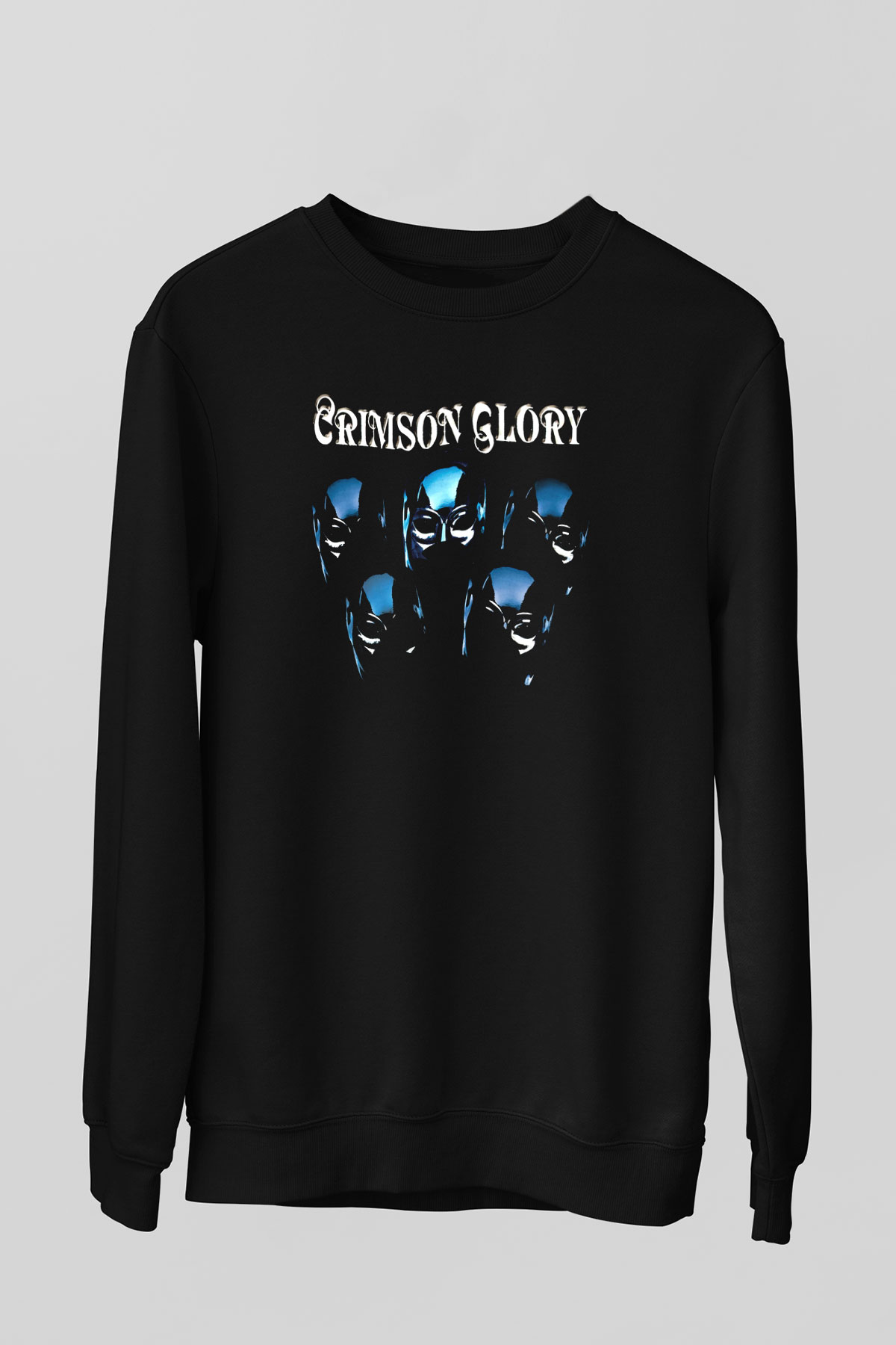Crimson Glory Siyah Unisex Sweatshirt