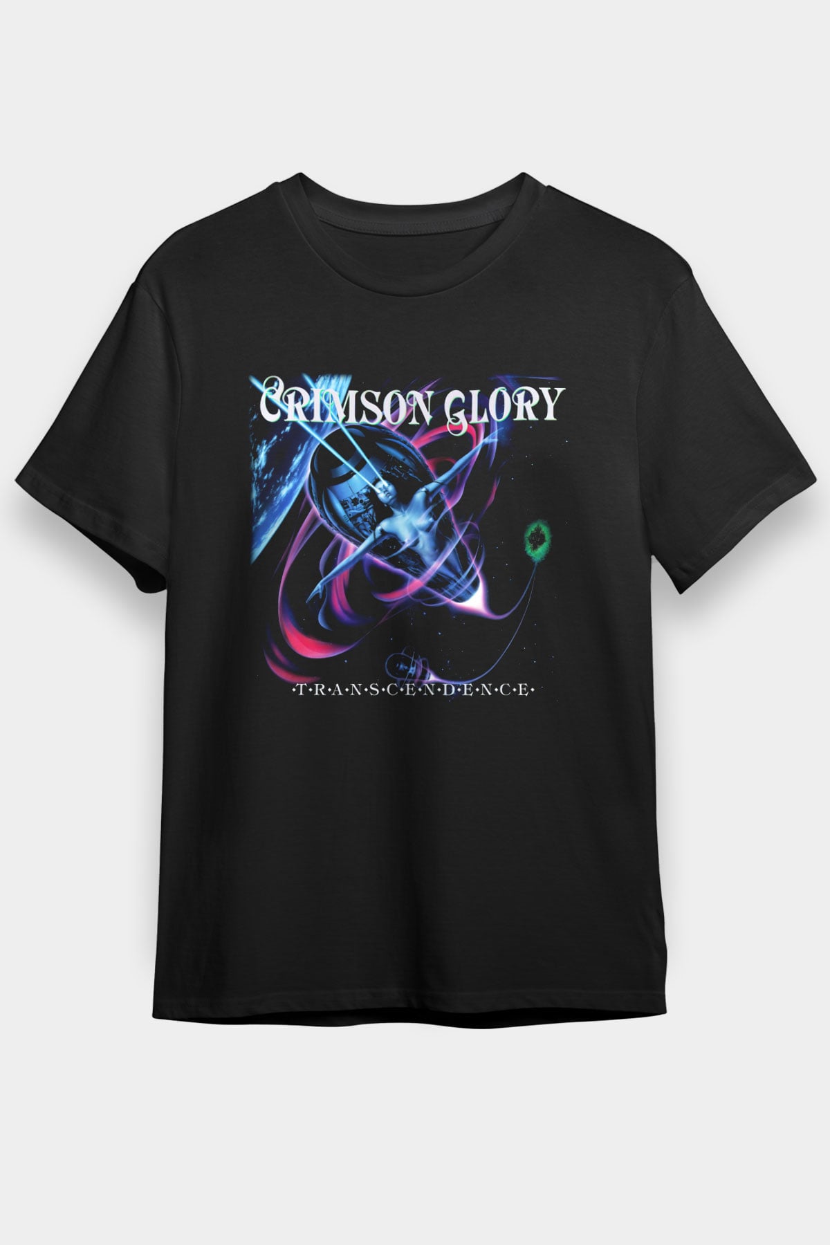 Crimson Glory Siyah Unisex Tişört T-Shirt - TişörtFabrikası