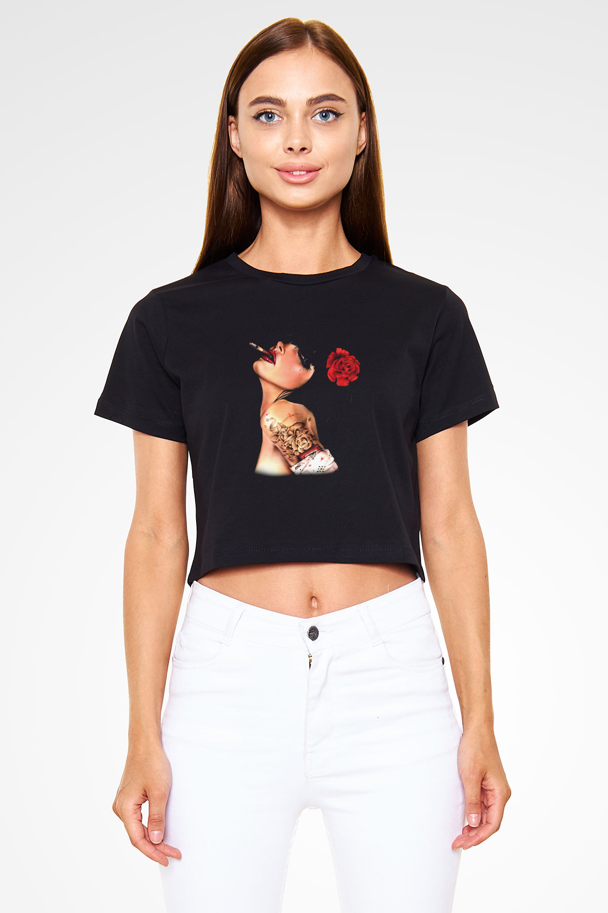 Crop Top Tişört TSR129