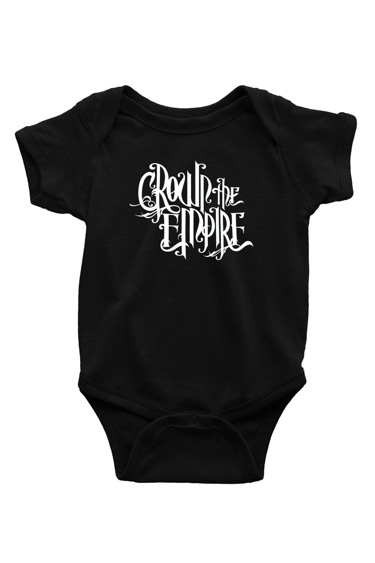 Crown the Empire Siyah Bebek Body - Zıbın