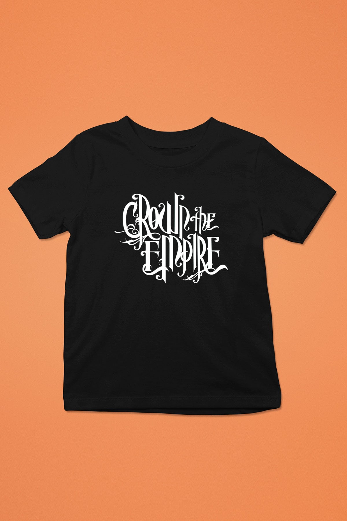 Crown the Empire Siyah Unisex Çocuk Tişört
